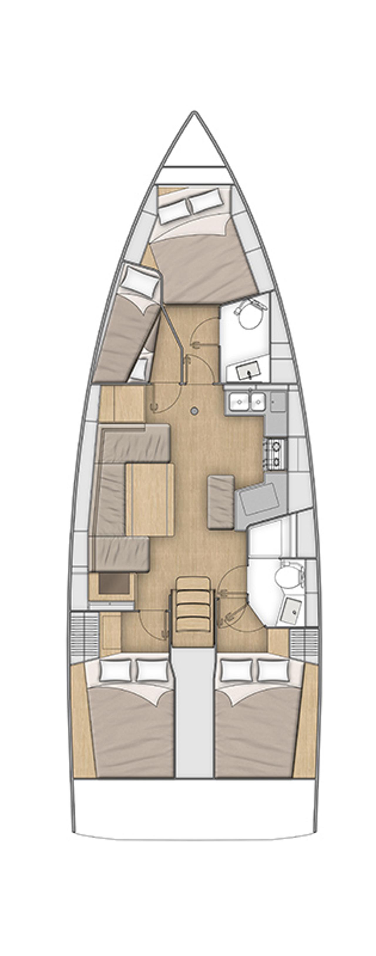 Charter Oceanis 40.1 "Poseidon" in Zadar | Nautilus - Slika 2