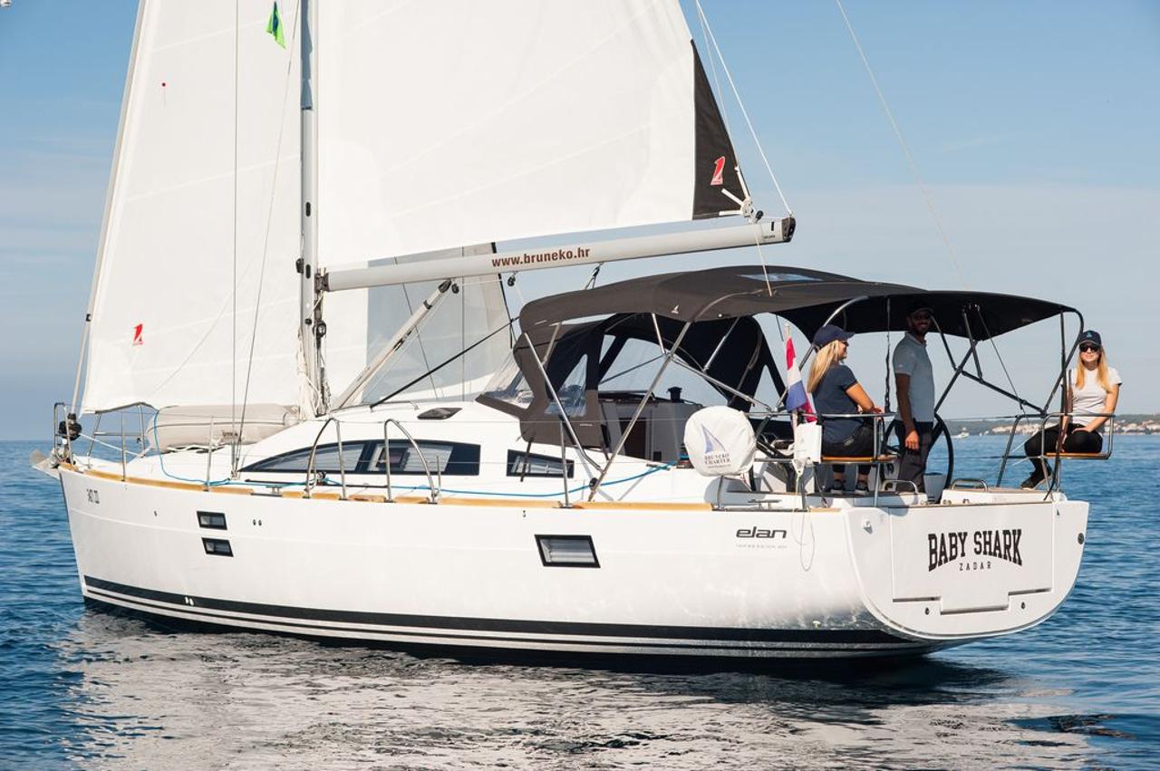 Najam Elan Impression 40.1 "Baby Shark" u destinaciji Zadar | Nautilus - Slika 3