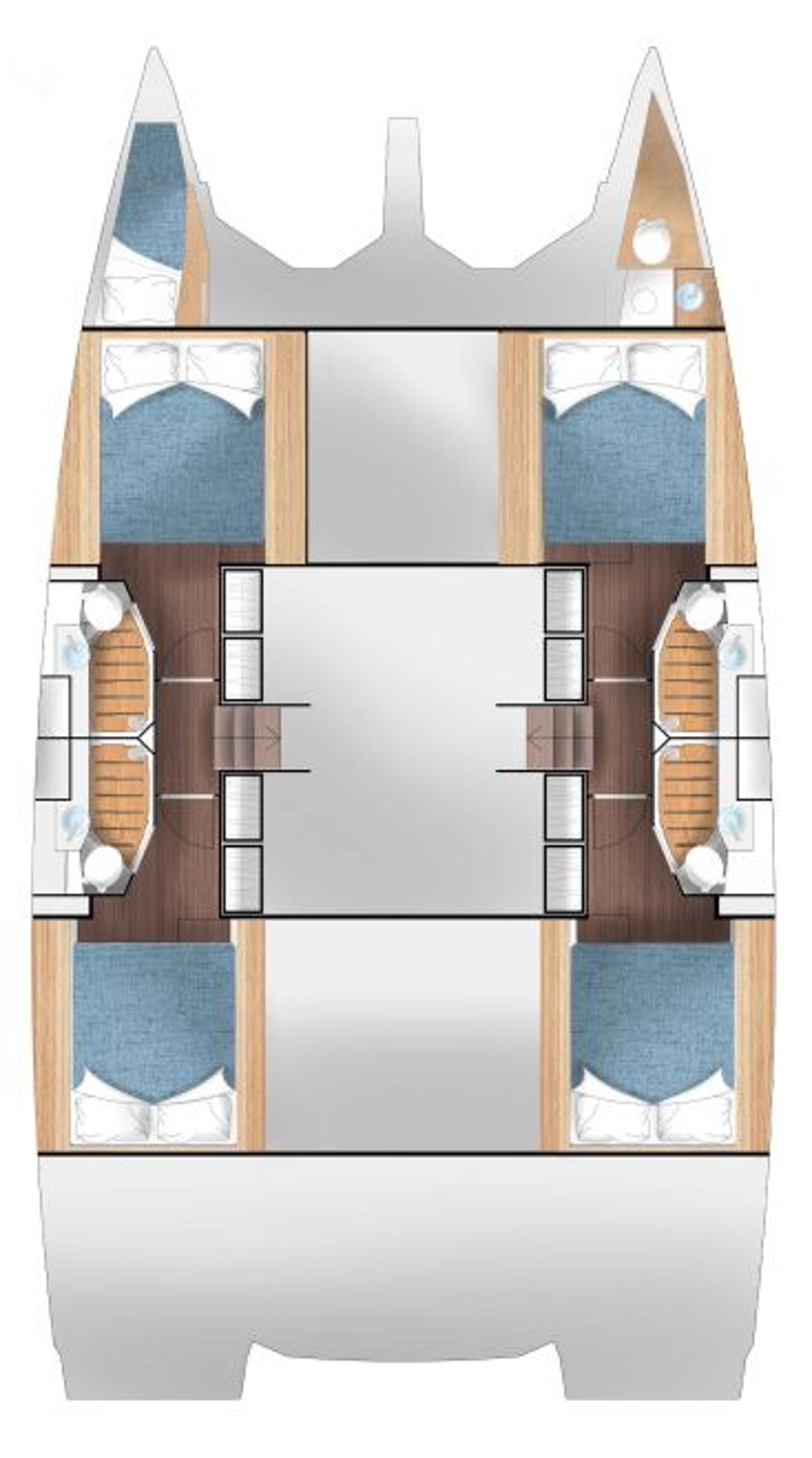 Charter Cervetti 44 Power - 4 + 1 cab. "Abuzz" in Primošten | Nautilus - Slika 2