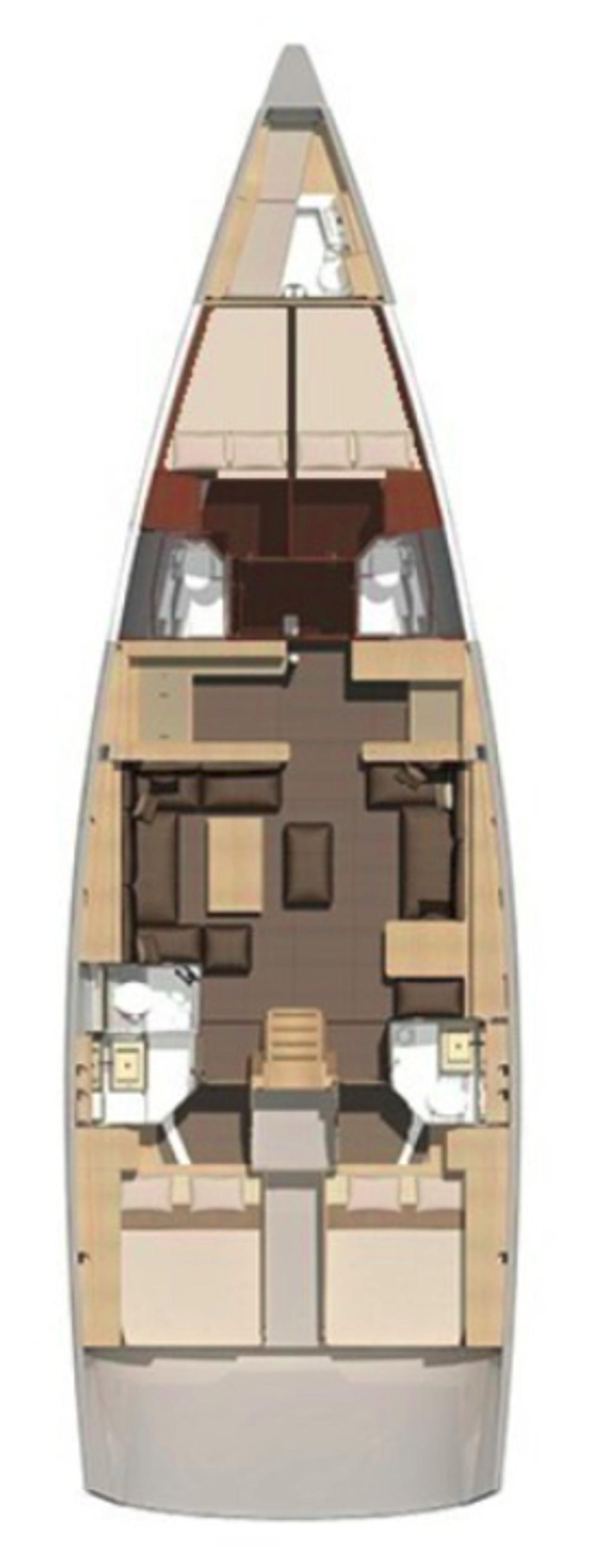 Charter Dufour 560 GL - 4 + 1 cab. "Petrovich" in Primošten | Nautilus - Slika 2