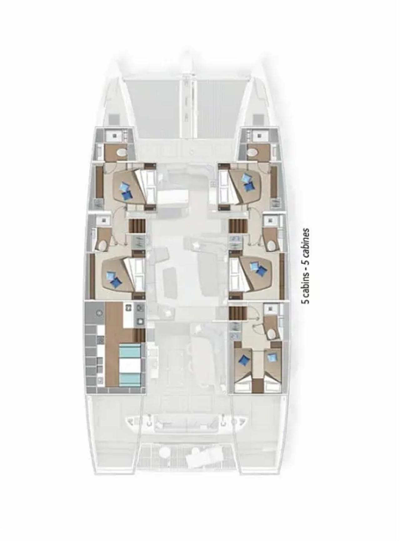 Najam Lagoon Sixty 5 "Seaductive Orca" u destinaciji Split | Nautilus - Slika 2