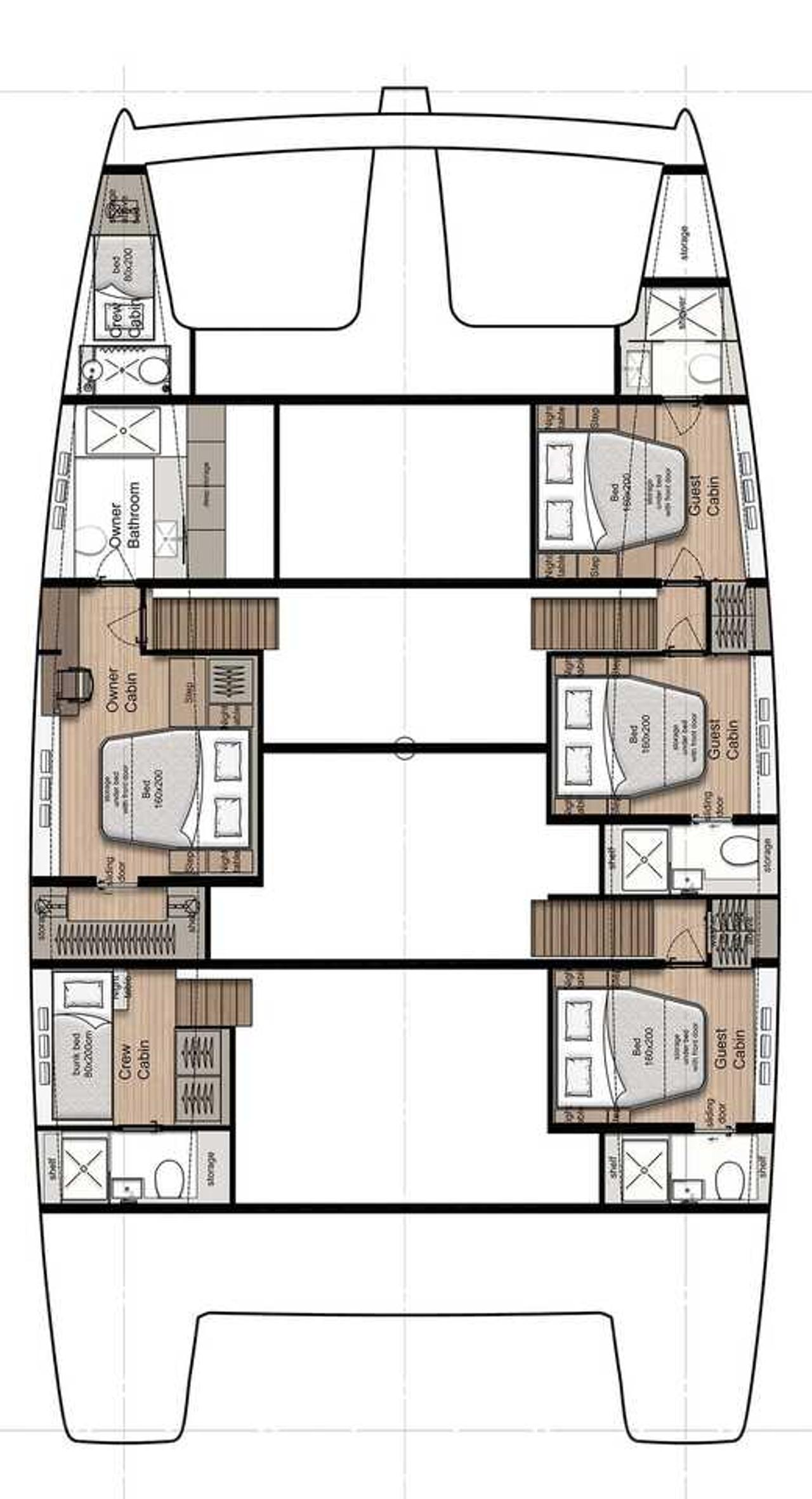 Najam Sunreef 60 - 4 + 2 cab. "Sea Dreams" u destinaciji Kaštela | Nautilus - Slika 2