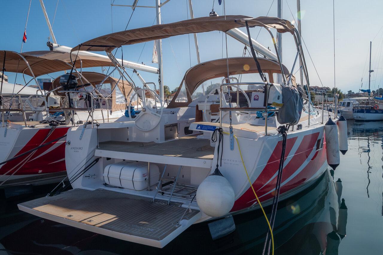 Najam Elan Impression 50 "Andiamo" u destinaciji Biograd na Moru | Nautilus - Slika 3
