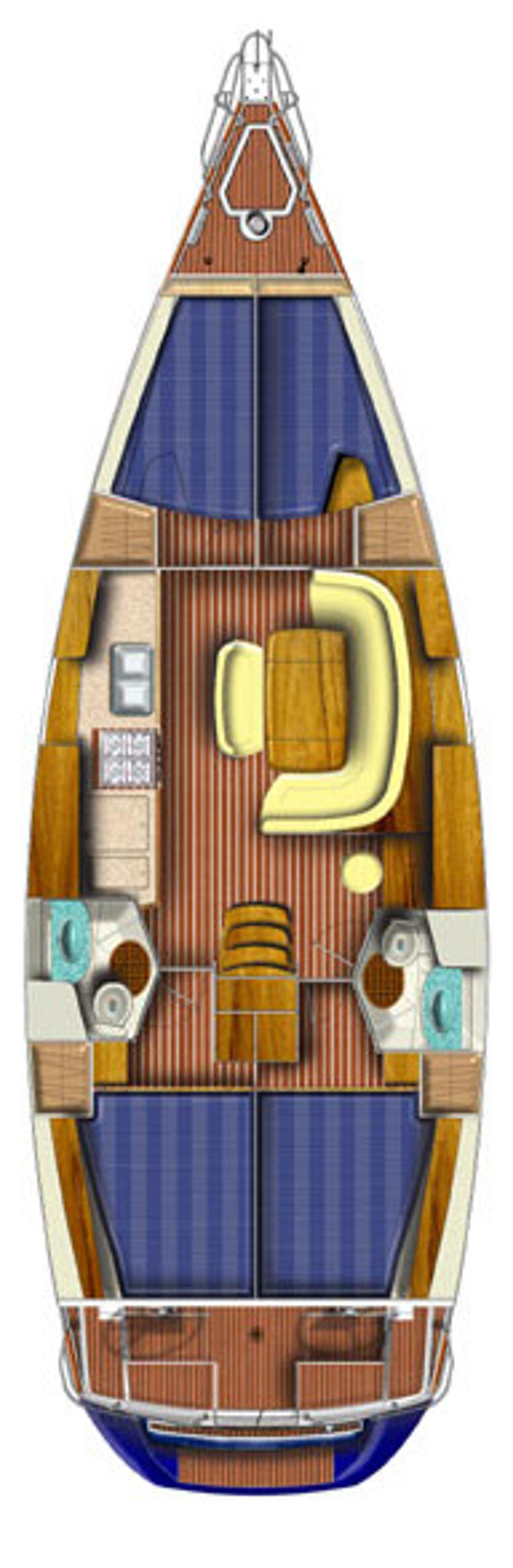 Najam Sun Odyssey 45 "Lejla" u destinaciji Sukošan | Nautilus - Slika 2