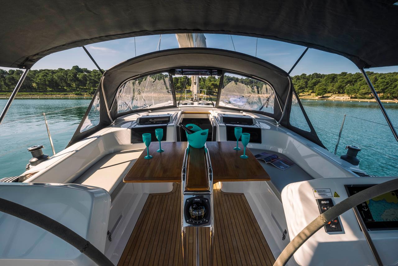 Najam Hanse 458 "Big Blue" u destinaciji Šibenik | Nautilus - Slika 3