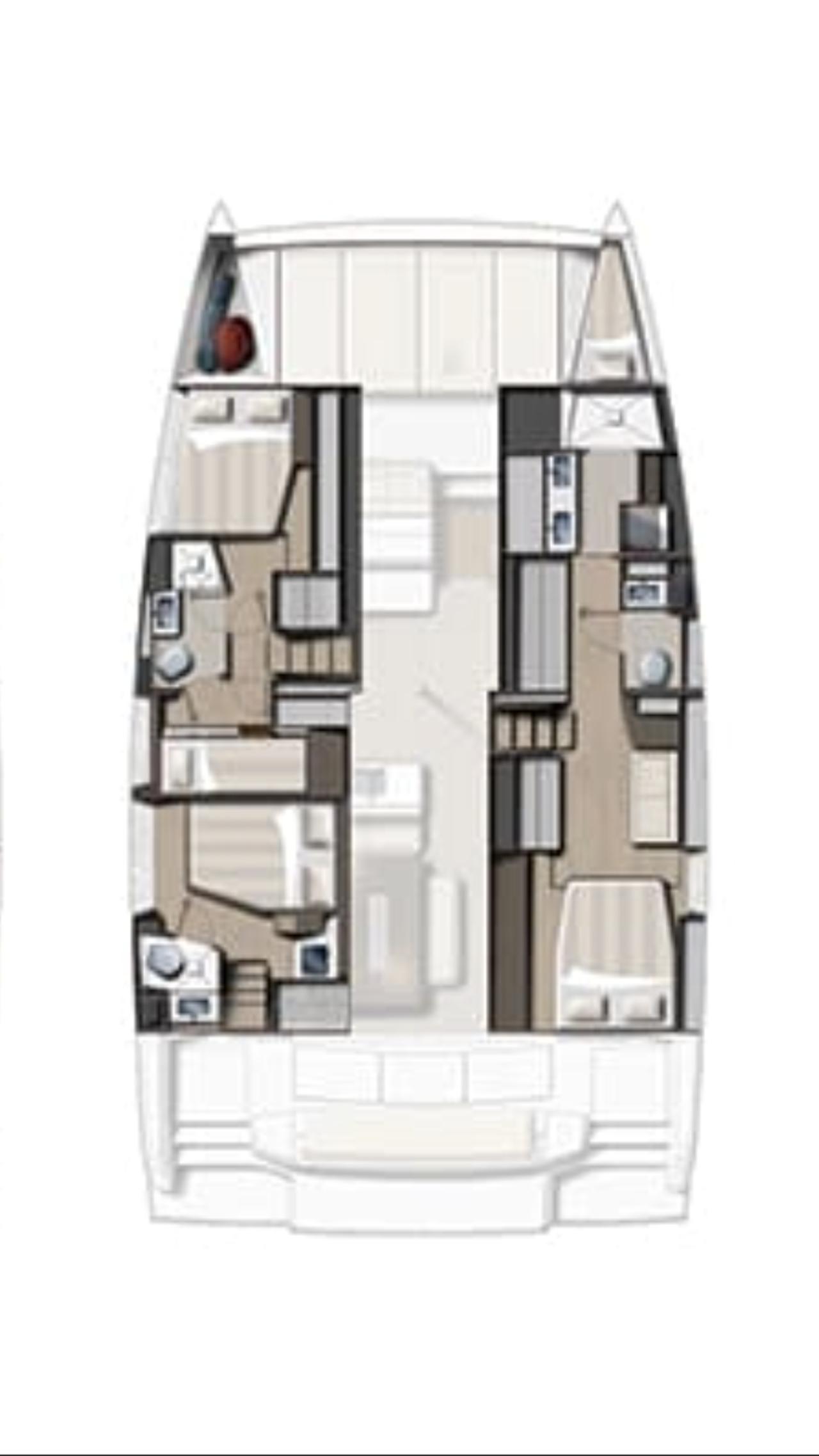 Charter Bali 4.6 - 4 + 1 cab. "Brain" in Seget Donji | Nautilus - Slika 2