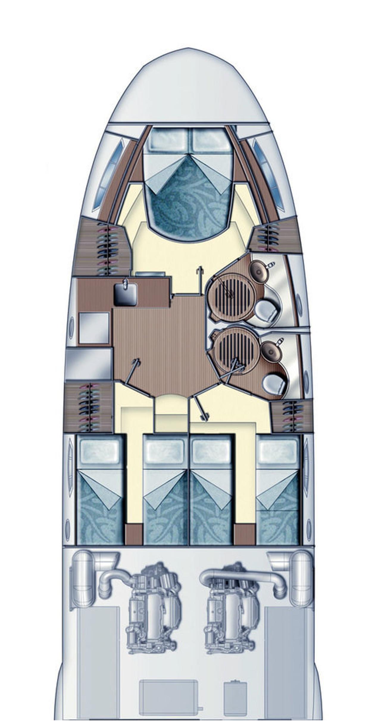 Najam Azimut 47 "Luma" u destinaciji Šibenik | Nautilus - Slika 2