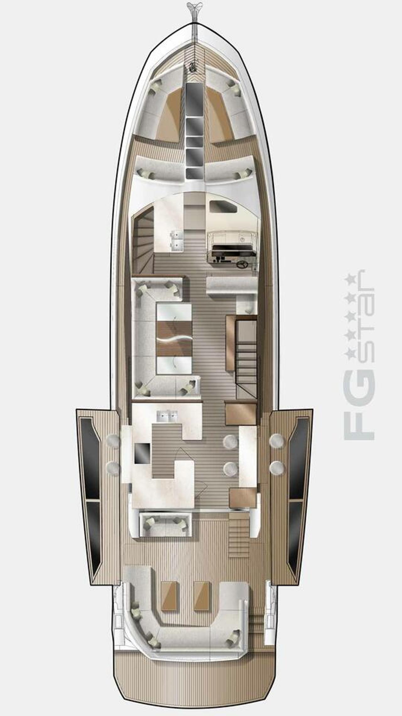 Najam Galeon 640 Fly "FGstar" u destinaciji Seget Donji | Nautilus - Slika 4