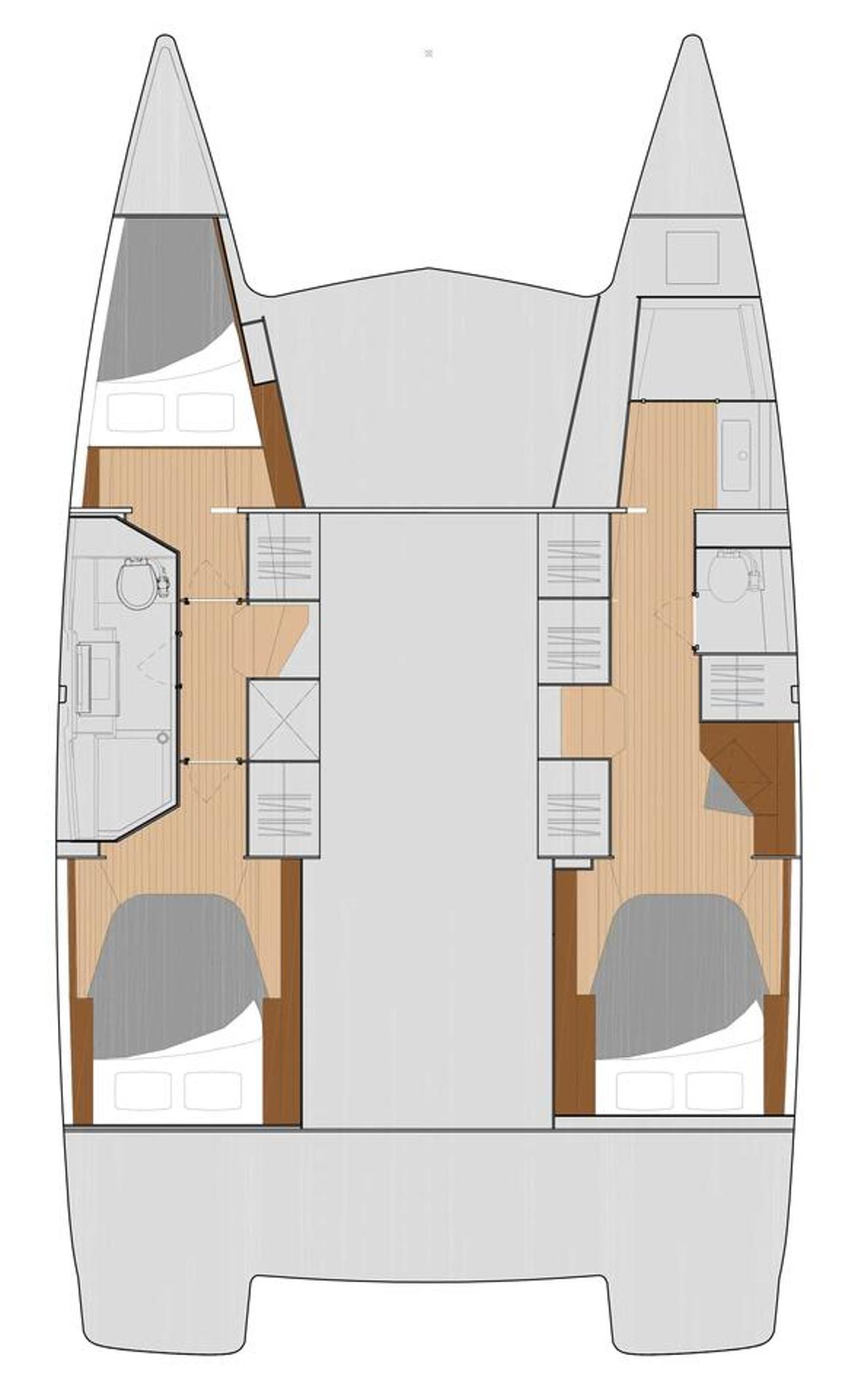 Najam Fountaine Pajot Isla 40 - 3 cab. "Ninoa" u destinaciji Rogoznica | Nautilus - Slika 2