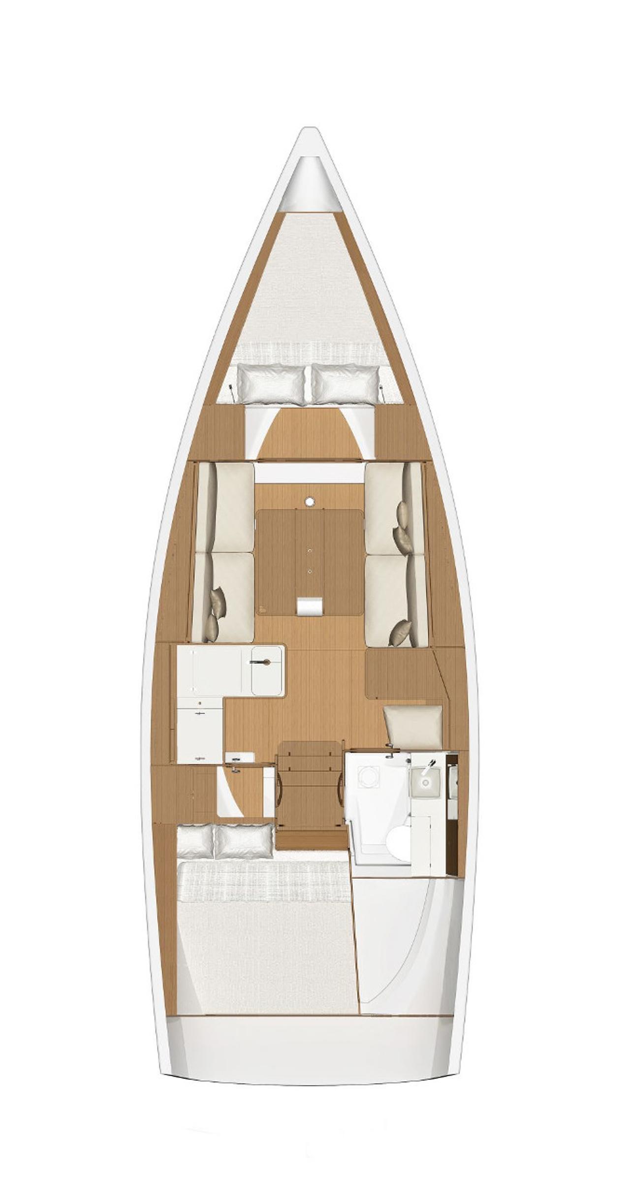 Charter Dufour 360 GL "Amaranta" in Medulin | Nautilus - Slika 2