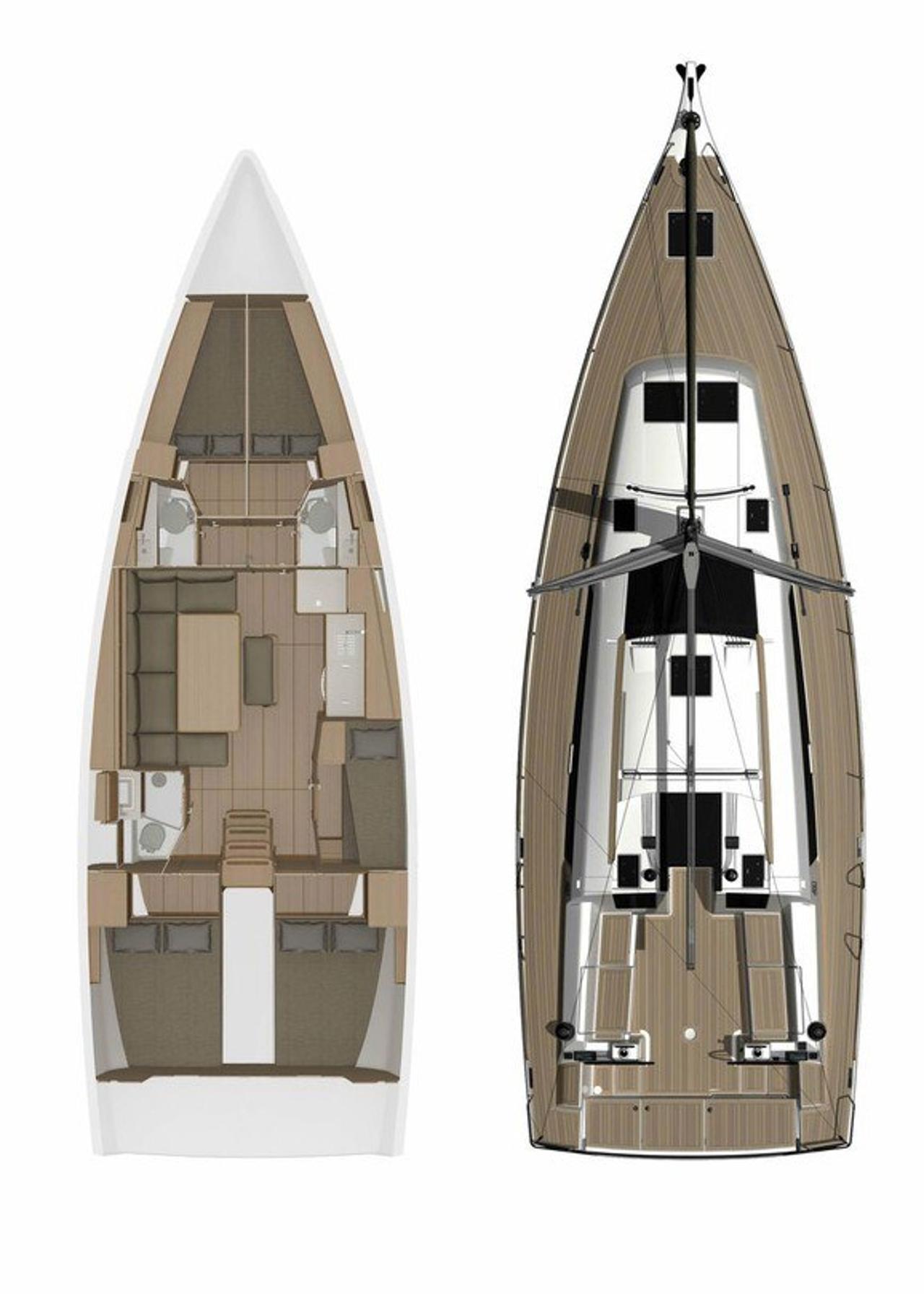 Najam Dufour 460 GL - 5 cab. "Wilma" u destinaciji Preveza | Nautilus - Slika 3