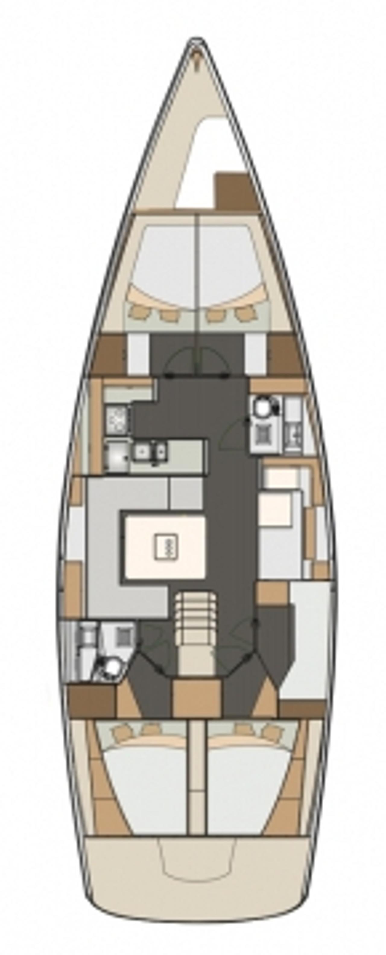 Najam Elan Impression 50 - 5 + 1 cab. "Elysium I" u destinaciji Seget Donji | Nautilus - Slika 2