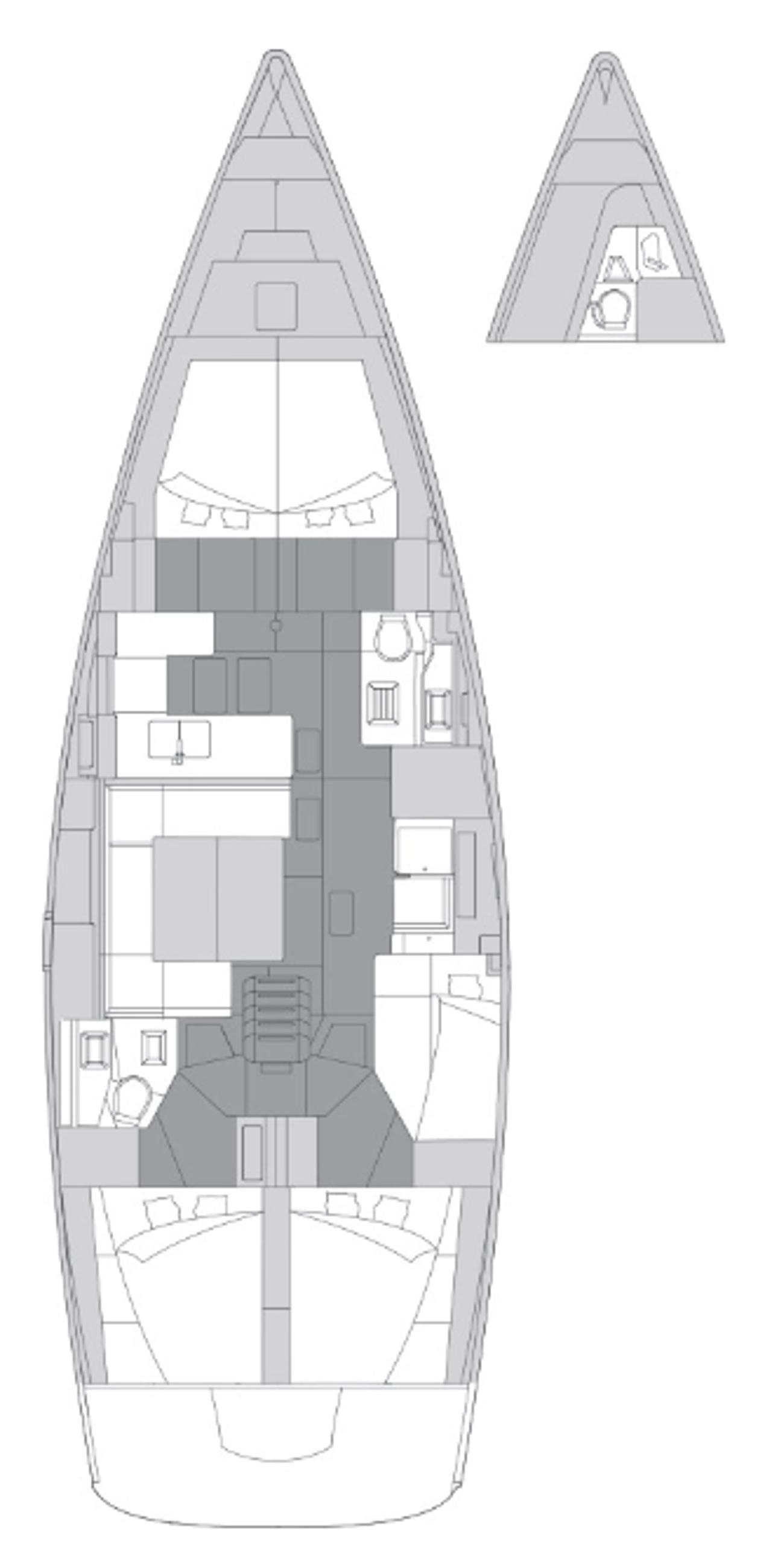 Charter Elan Impression 50.1 - 5 + 1 cab. "Miss Esme" in Seget Donji | Nautilus - Slika 2