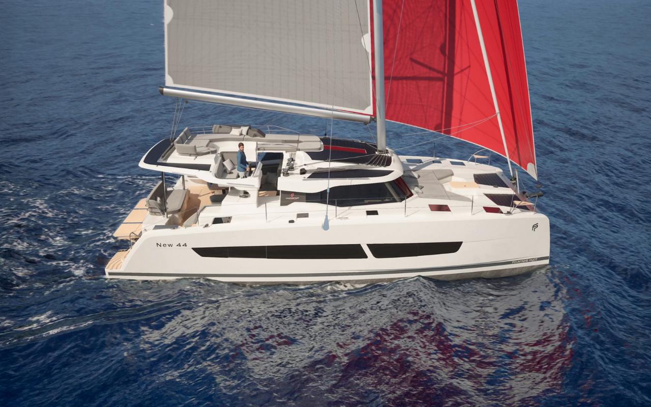 Najam Fountaine Pajot FP 44 Quatuor - 4 + 2 cab. "Avamare" u destinaciji Preveza | Nautilus
