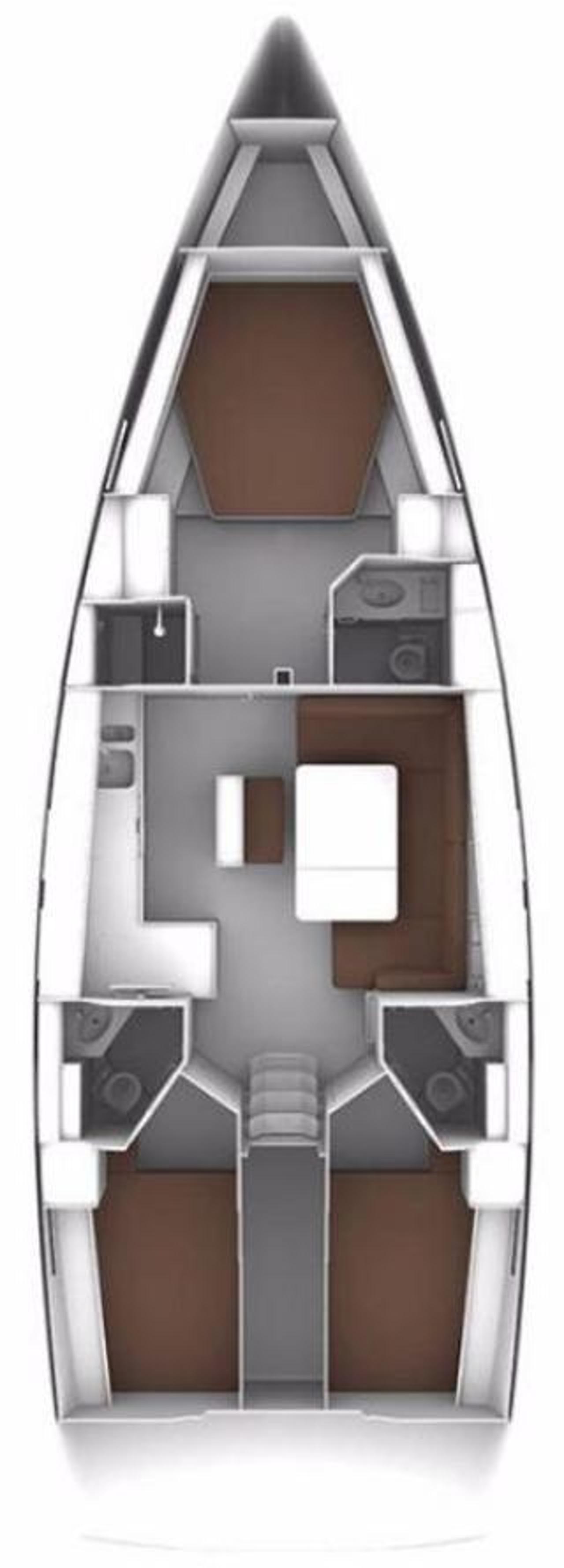 Noleggio Bavaria Cruiser 46 - 3 cab. "Challi" a Pula | Nautilus - Slika 2