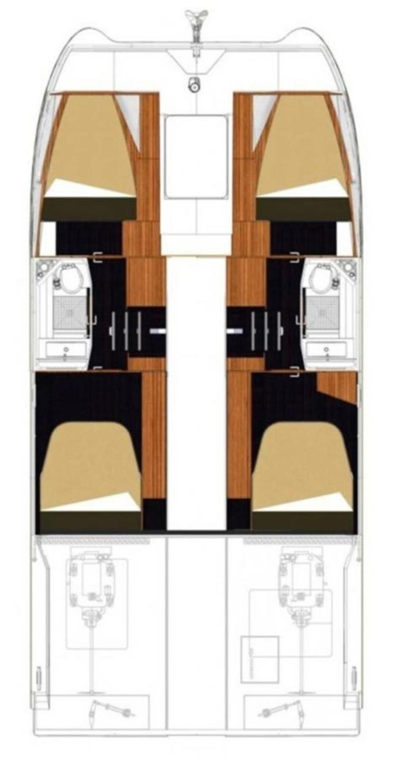 Charter Fountaine Pajot MY 37 "Thunderball" in Biograd na Moru | Nautilus - Slika 2