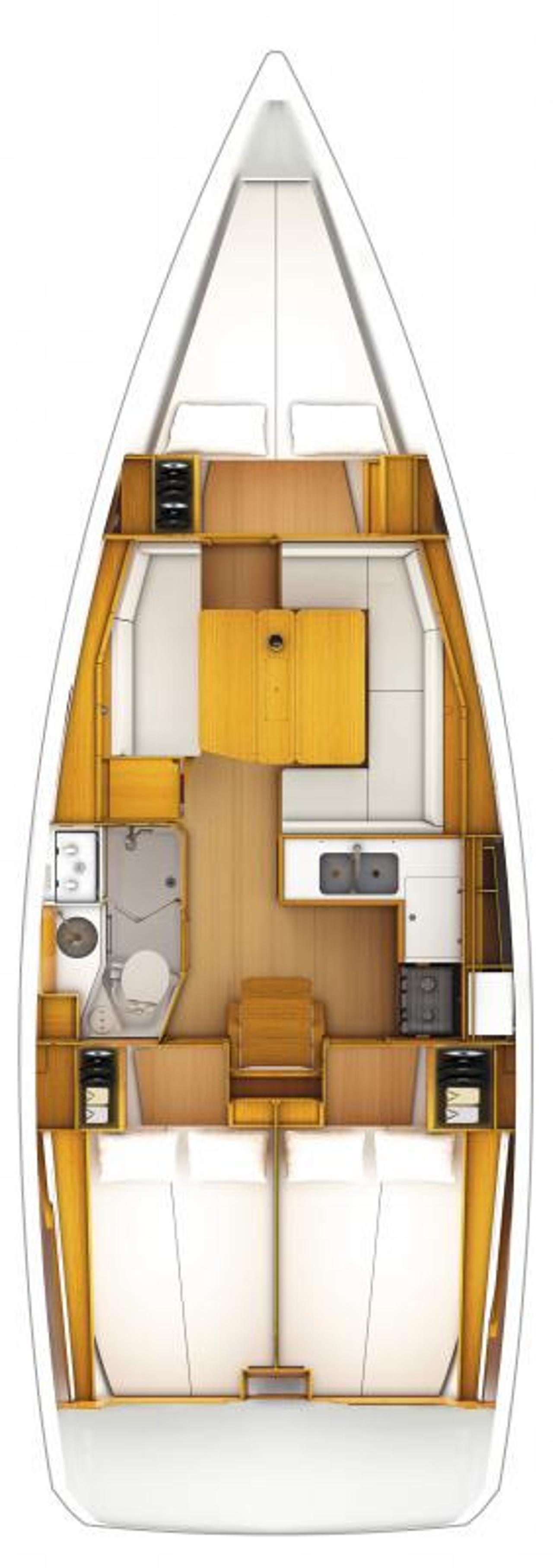 Charter Sun Odyssey 389 "Eol" in Biograd na Moru | Nautilus - Slika 2