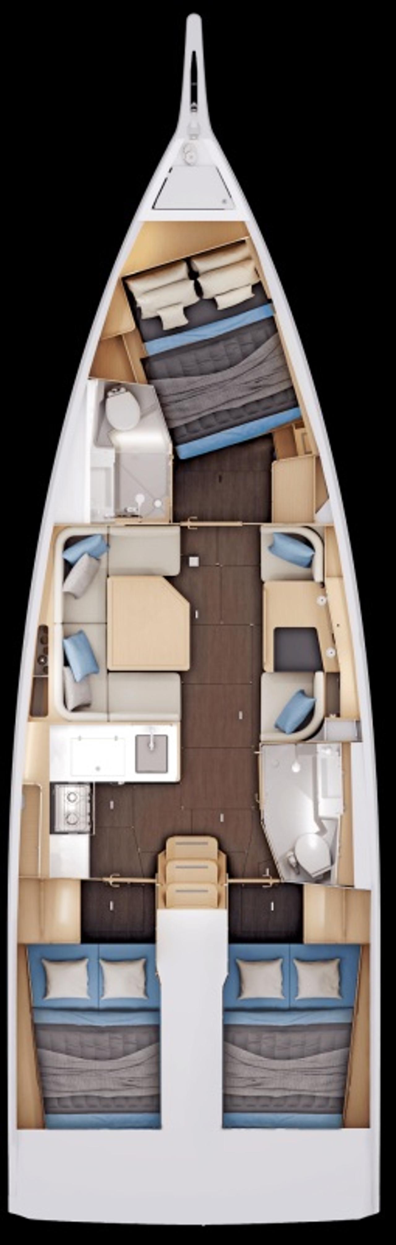 Noleggio Sun Odyssey 415 "Nuria" a Pula | Nautilus - Slika 2