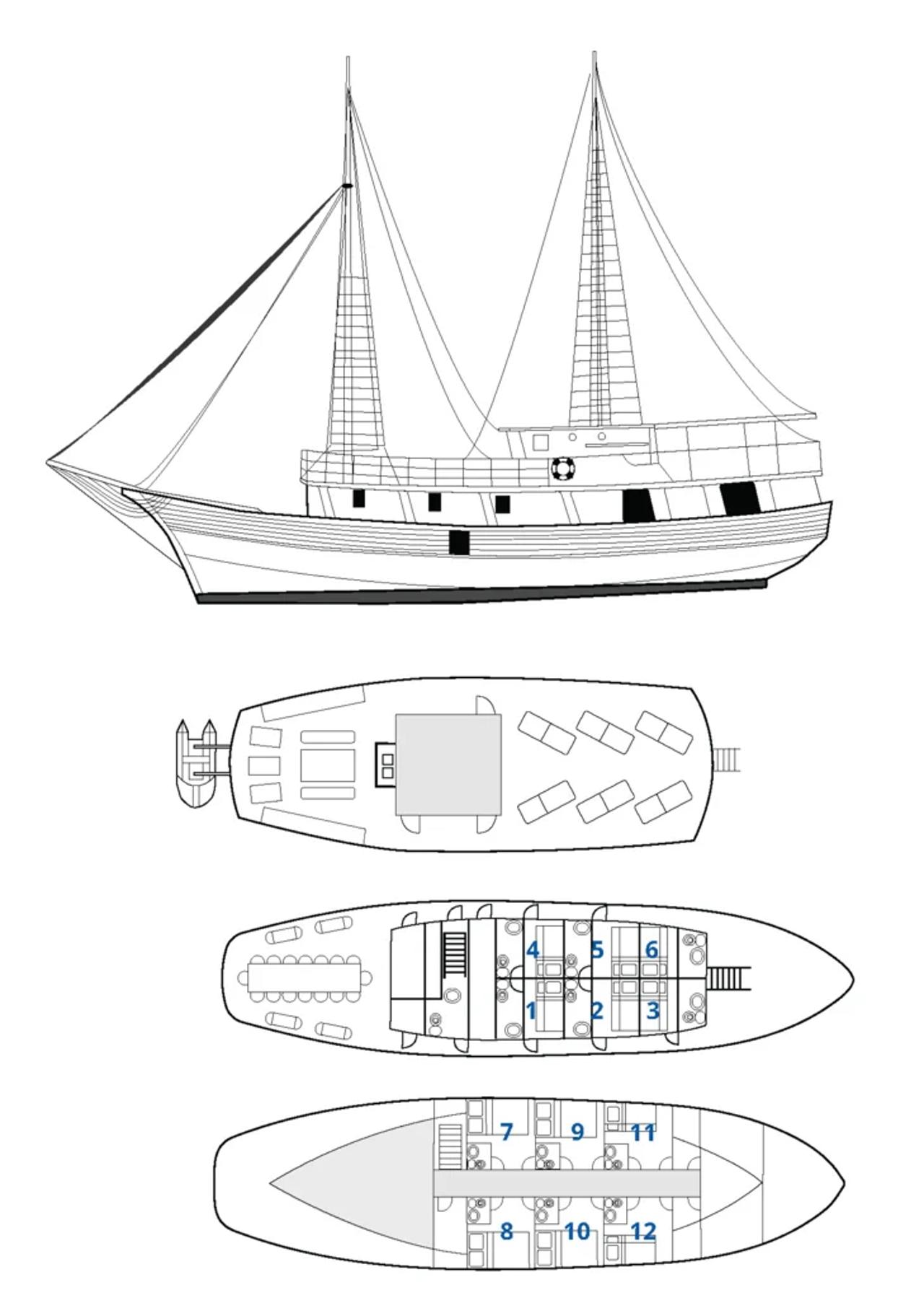 Charter Yacht "Moja Maja" in Kaštela | Nautilus - Slika 2