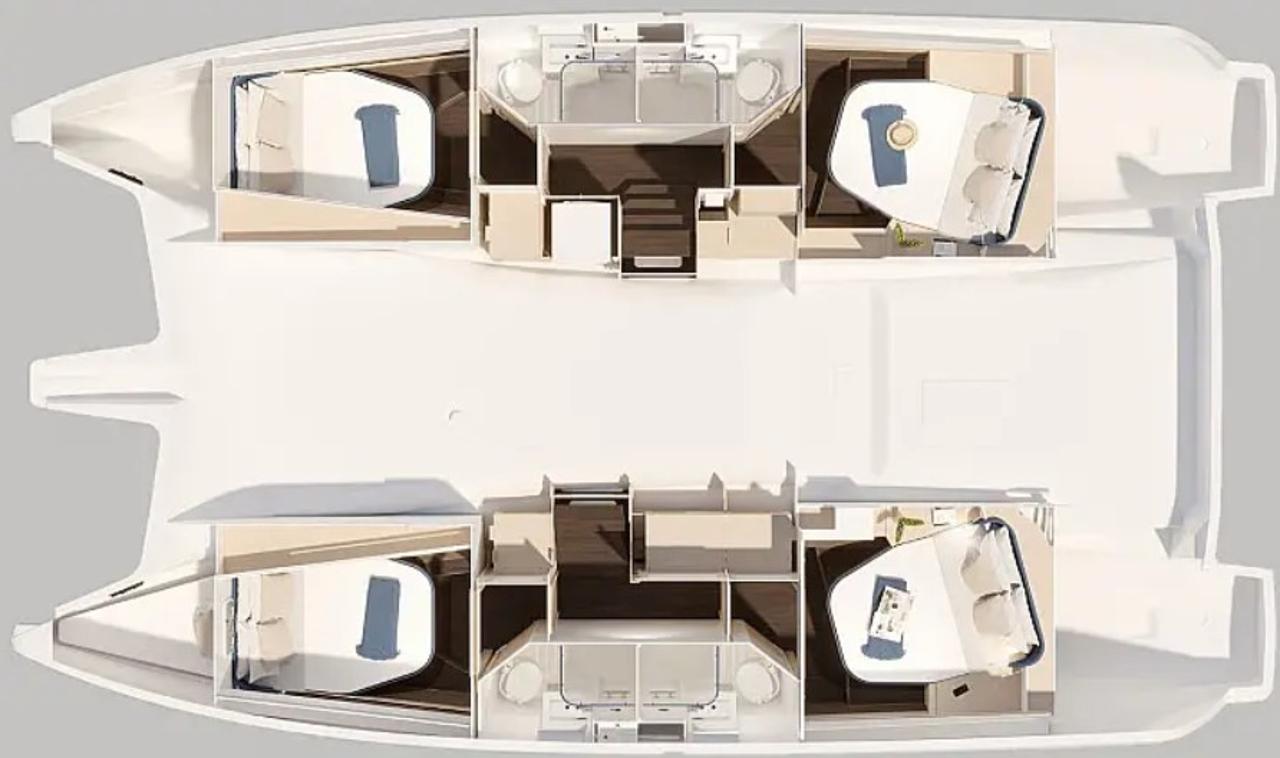 Charter Fountaine Pajot FP 44 Quatuor - 4 cab. "FP New in Fleet" in Sukošan | Nautilus - Slika 2