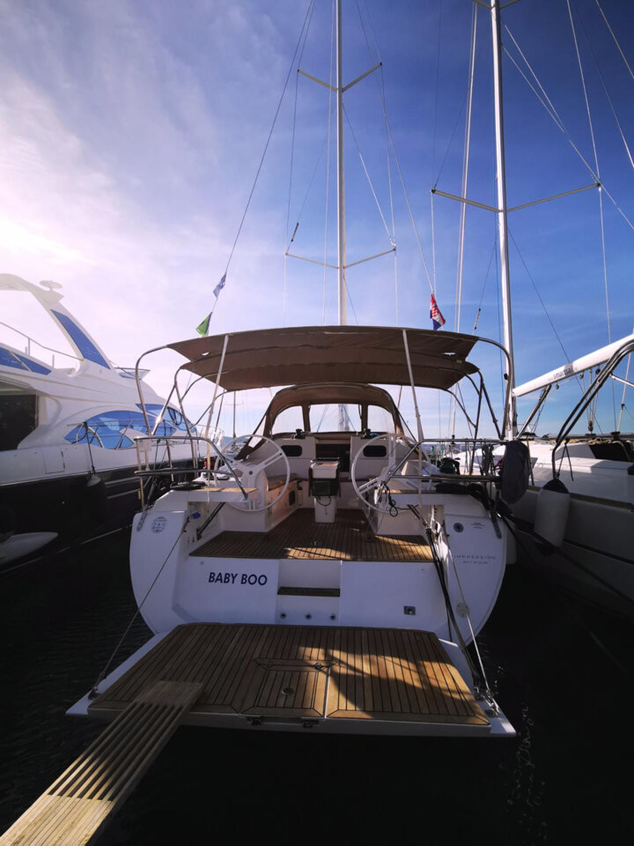Noleggio Elan Impression 45 "Baby Boo" a Biograd na Moru | Nautilus