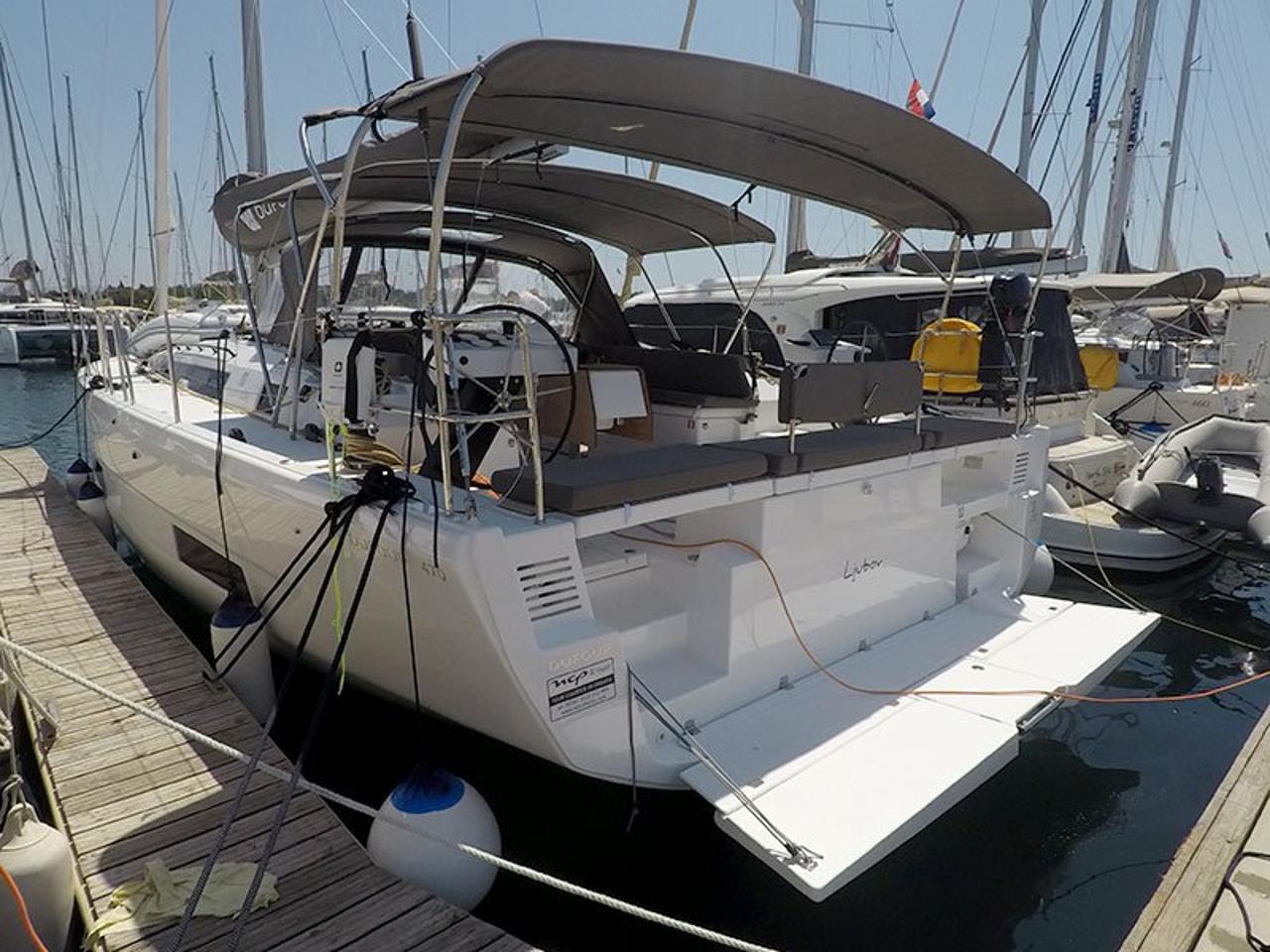 Najam Dufour 470 - 4 cab. "Ljubov" u destinaciji Šibenik | Nautilus - Slika 4