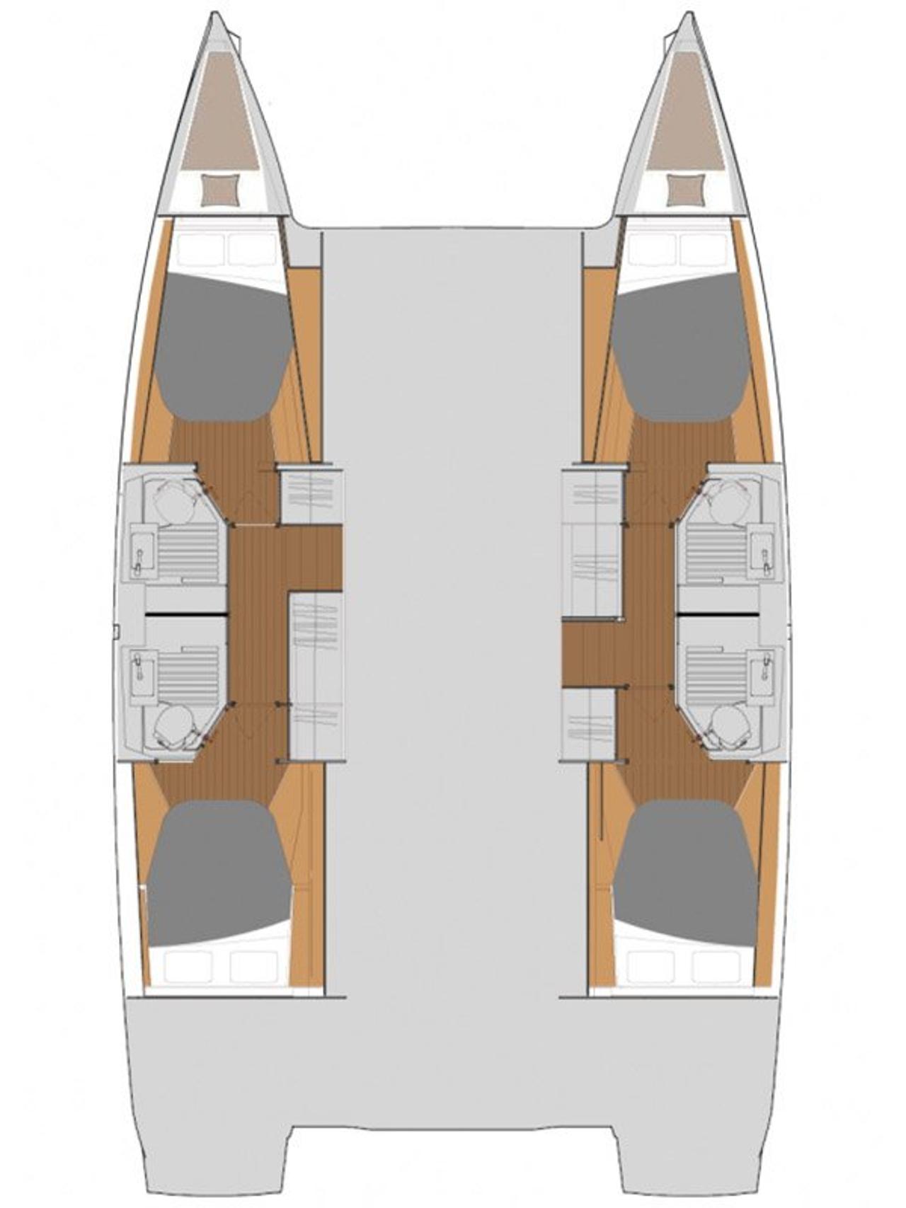 Najam Fountaine Pajot Astrea 42 - 4 + 2 cab. "Imagine" u destinaciji Šibenik | Nautilus - Slika 2
