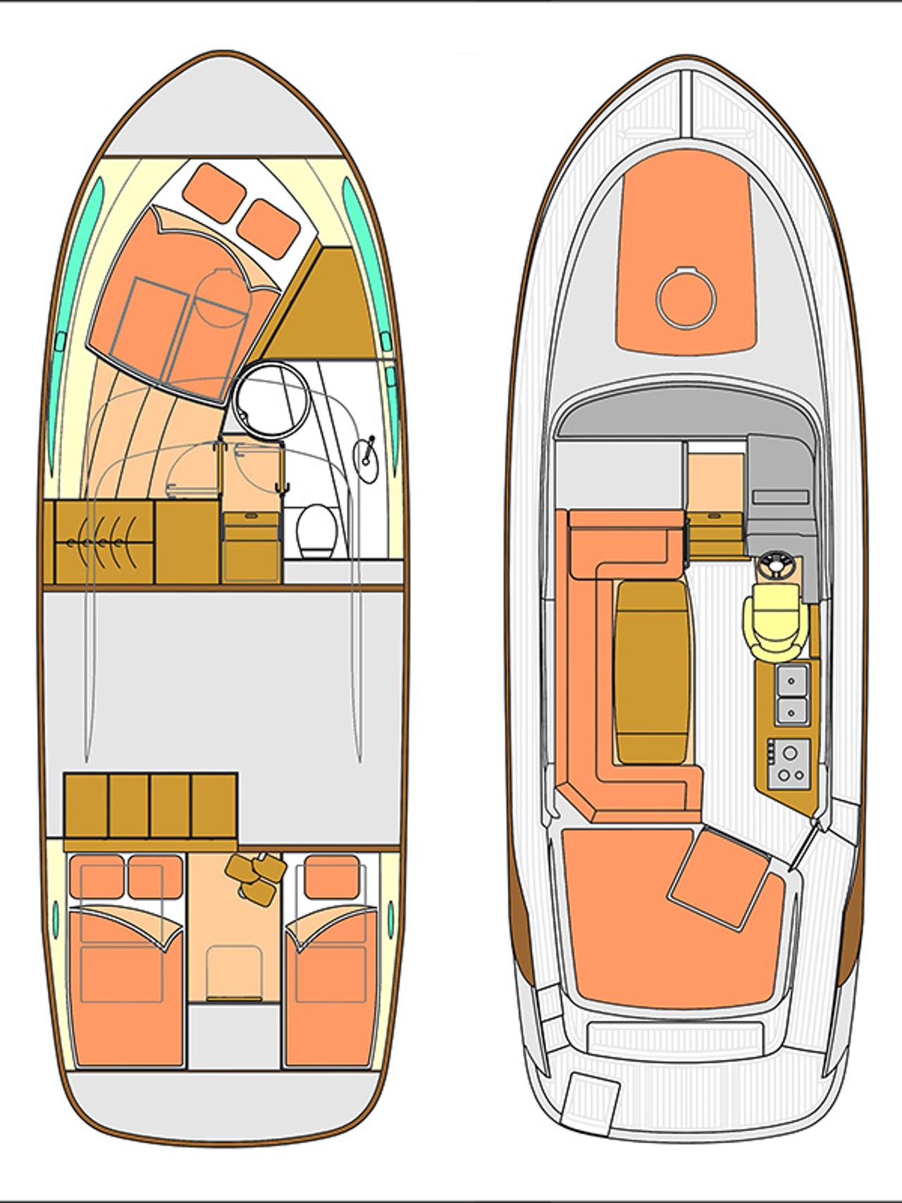 Najam Marex 320 ACC "Aurora" u destinaciji Šibenik | Nautilus - Slika 2