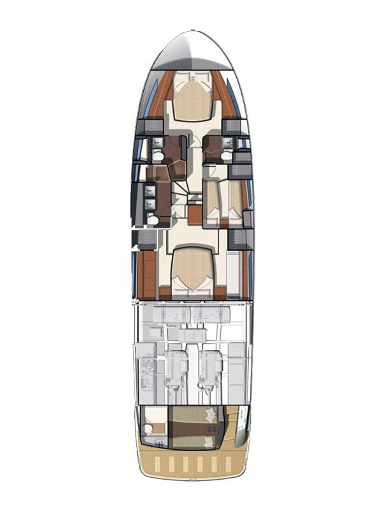 Najam Prestige 620 S "Jana" u destinaciji Šibenik | Nautilus - Slika 2