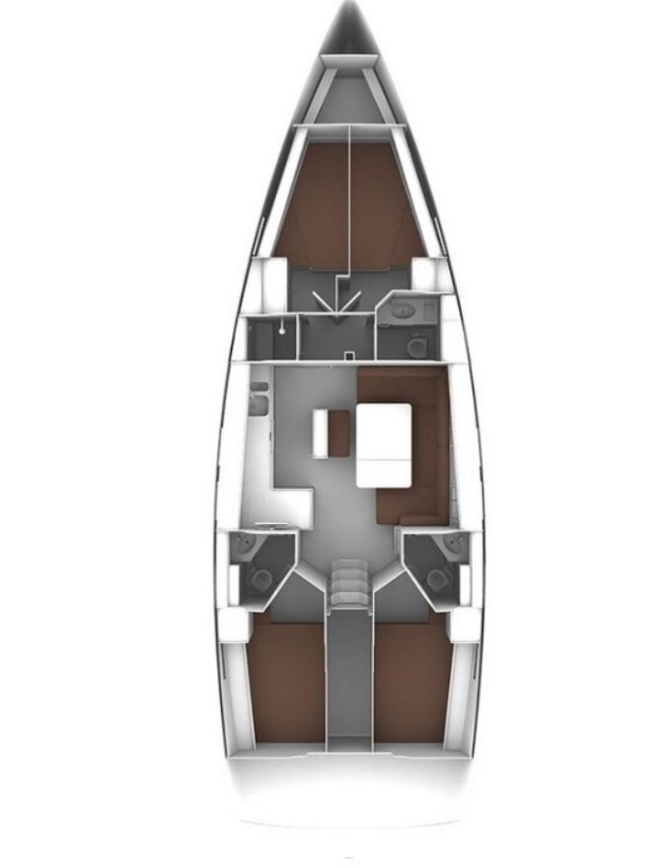 Noleggio Bavaria Cruiser 46 - 4 cab. "Anett" a Biograd na Moru | Nautilus - Slika 2