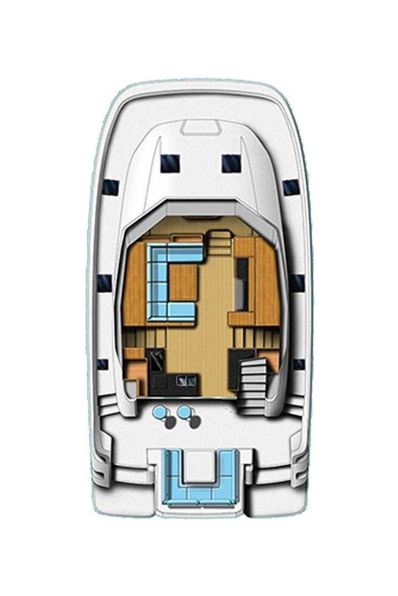 Noleggio Aquila 44 "Adriatic Z" a Šibenik | Nautilus - Slika 2