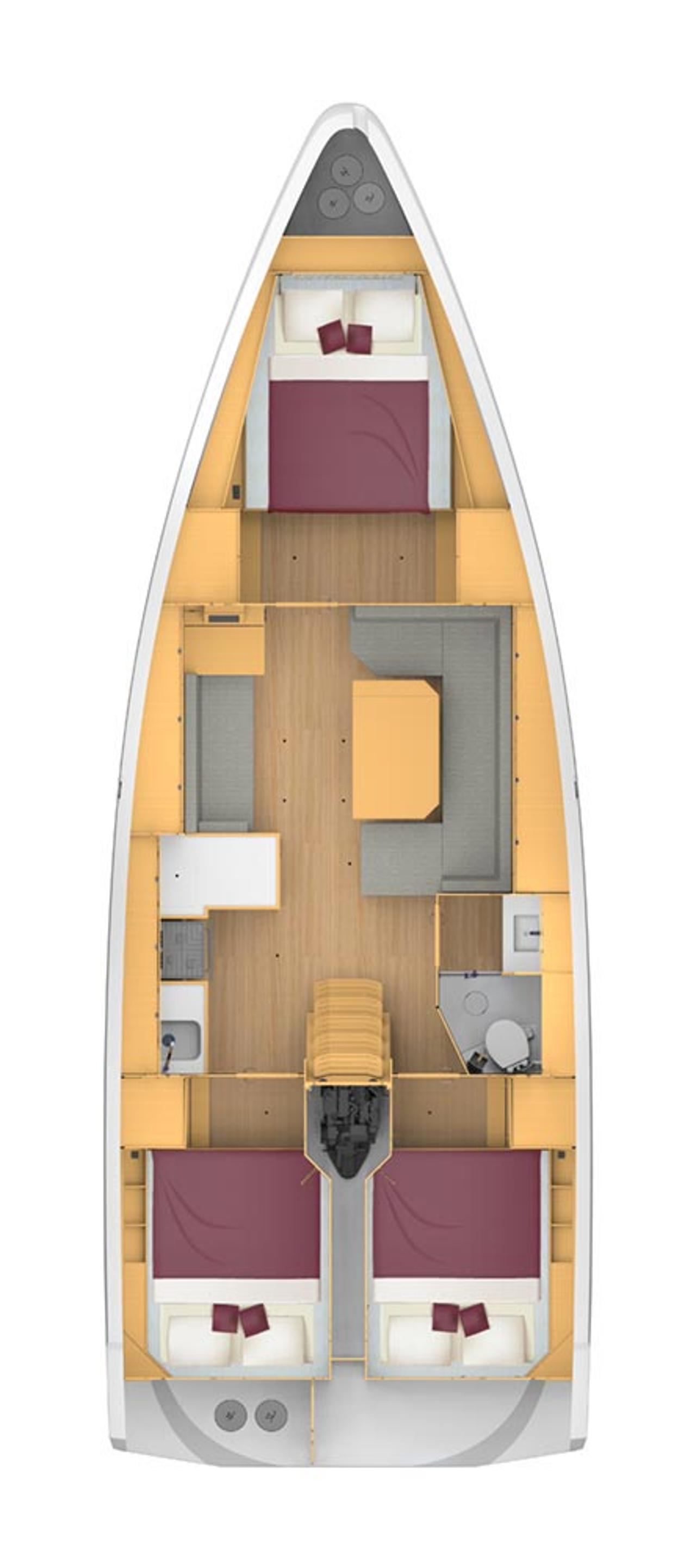 Najam Bavaria C42 "Valentin" u destinaciji Trogir | Nautilus - Slika 2