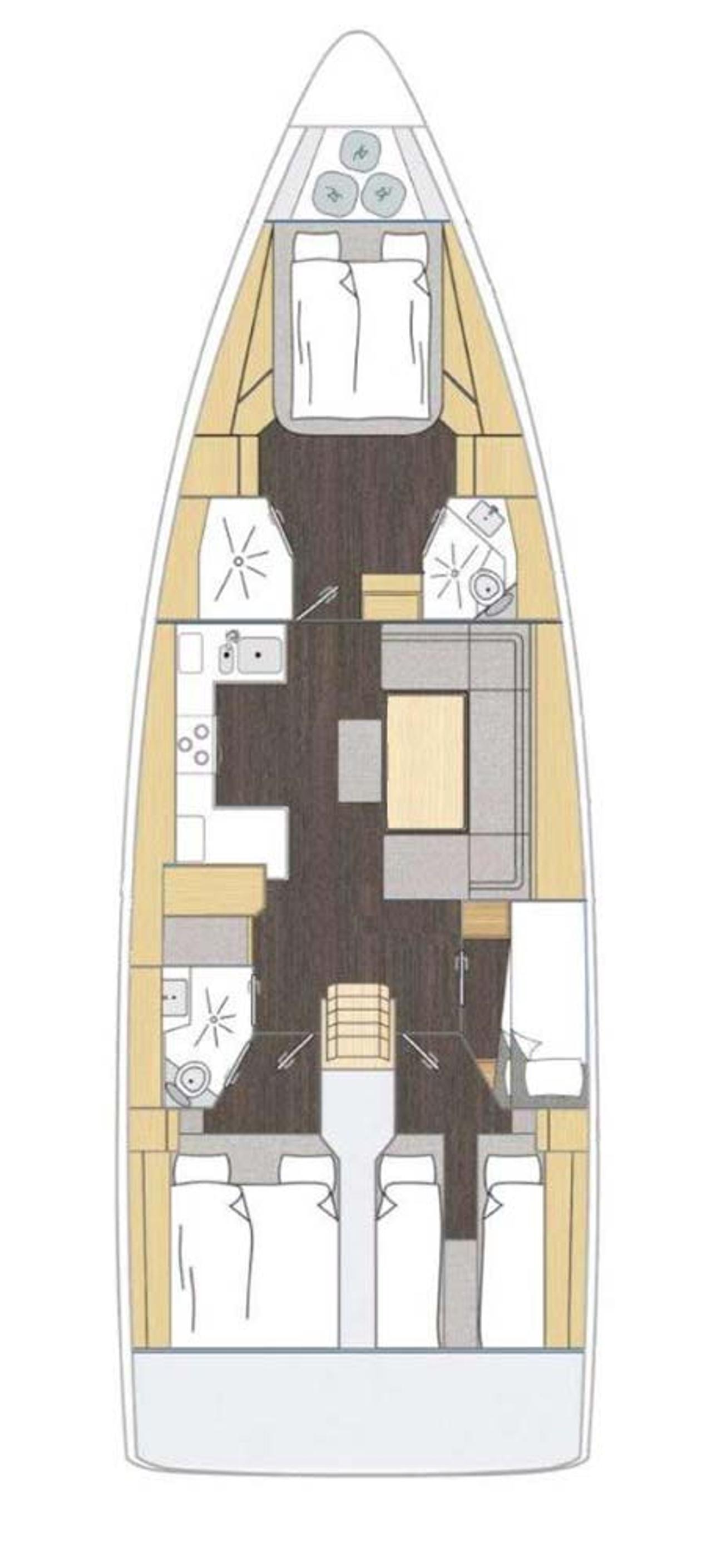 Najam Bavaria C46 - 4 cab. "ELIFOZZI" u destinaciji Fethiye | Nautilus - Slika 2