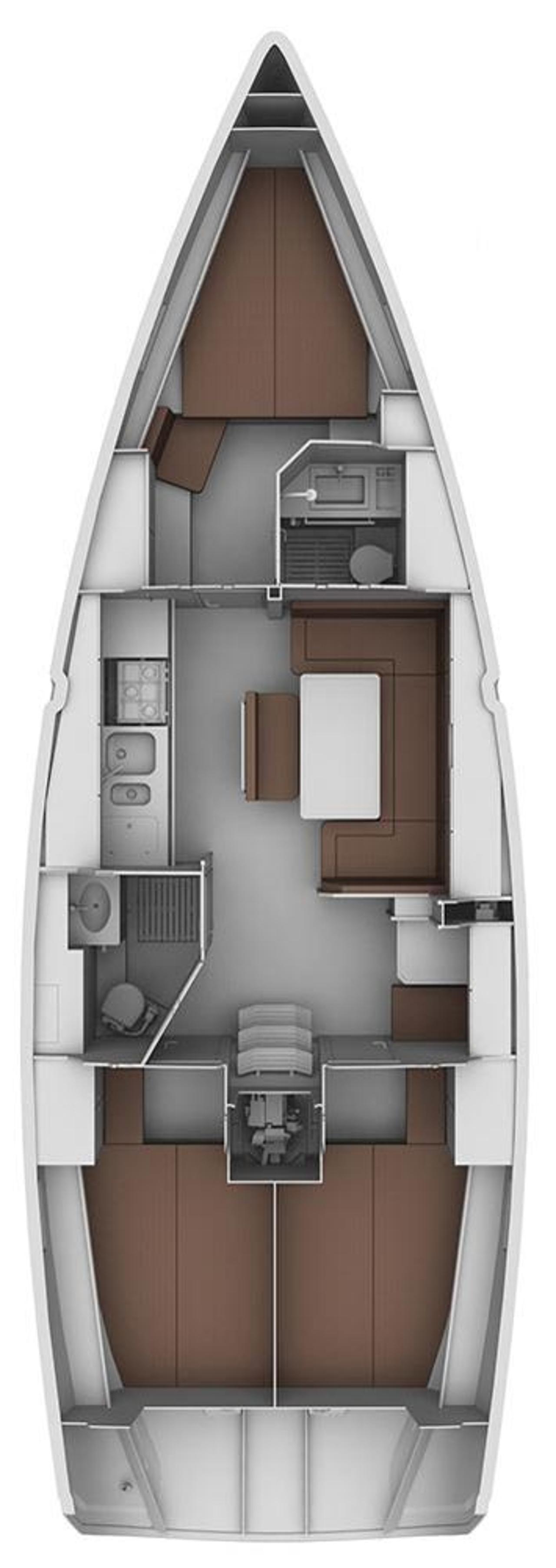 Noleggio Bavaria Cruiser 40 S "Allegro" a Jezera | Nautilus - Slika 2