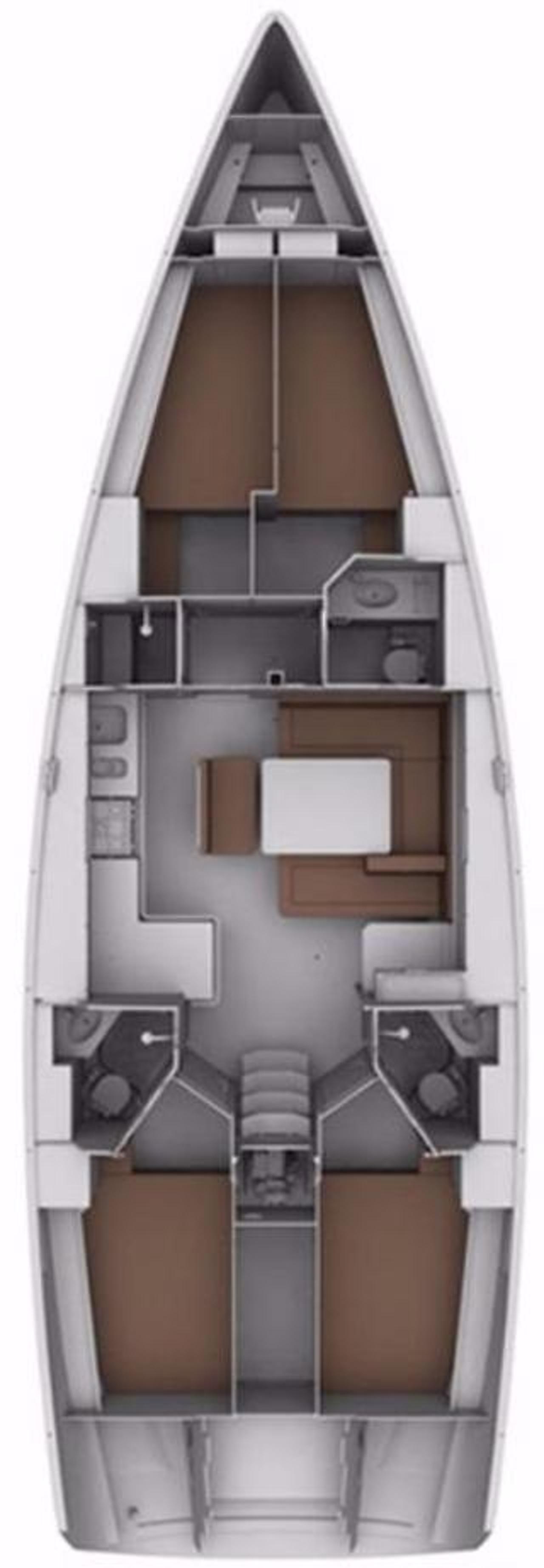 Najam Bavaria Cruiser 45 - 4 cab. "Julia III" u destinaciji Biograd na Moru | Nautilus - Slika 2
