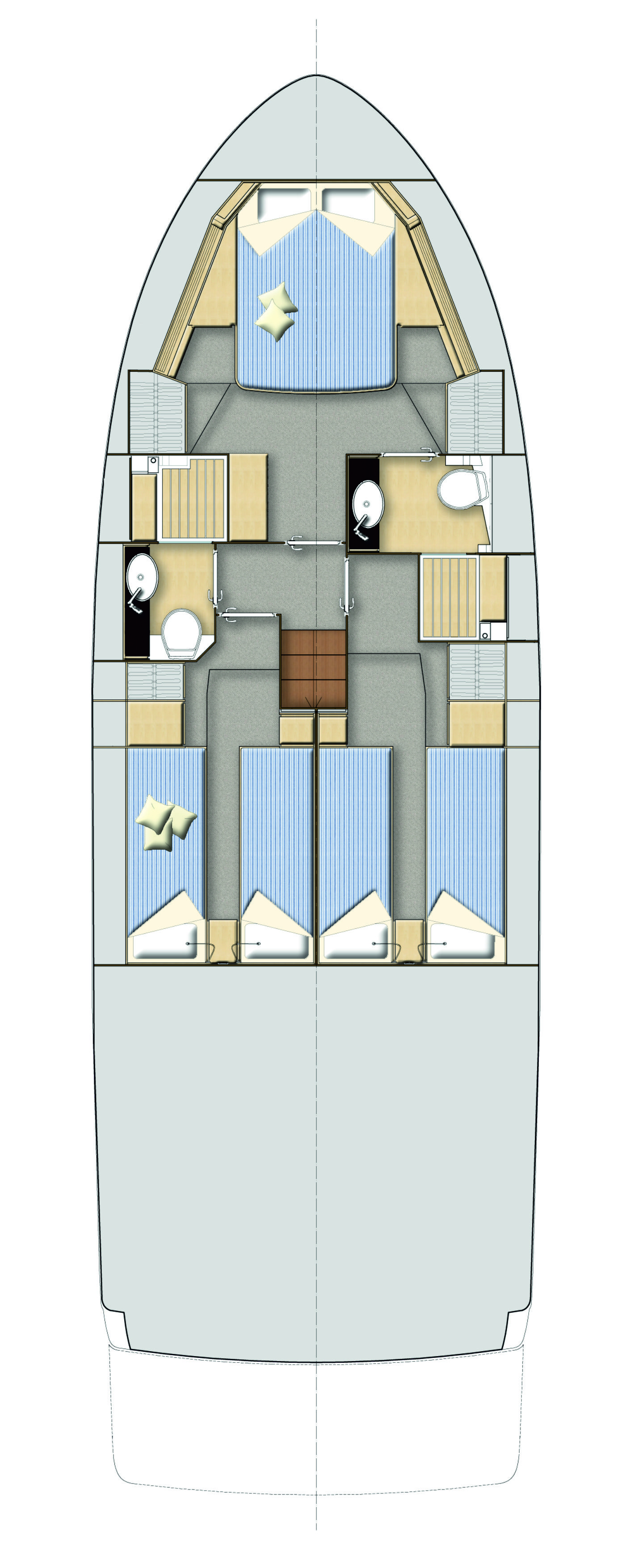 Noleggio Bavaria Virtess 420 Fly "Lana" a Trogir | Nautilus - Slika 2