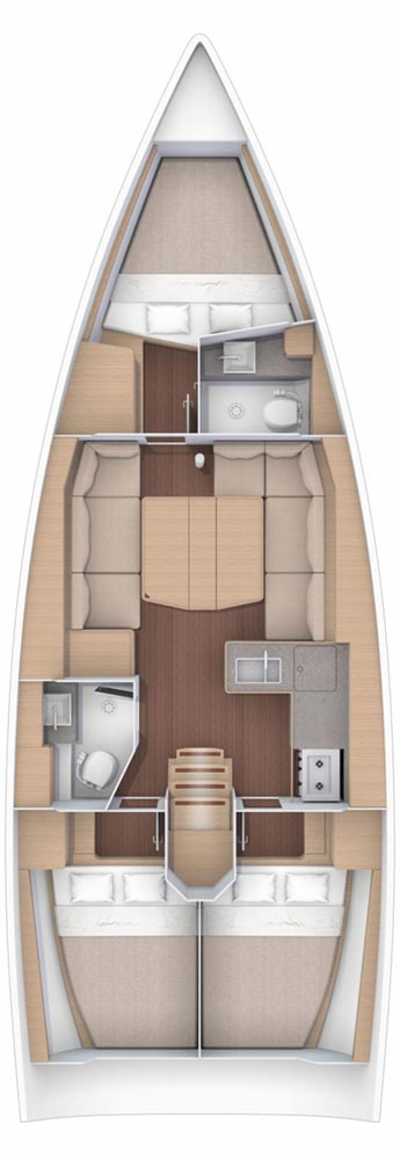 Najam Dufour 390 "Free Spirit" u destinaciji Trogir | Nautilus - Slika 2