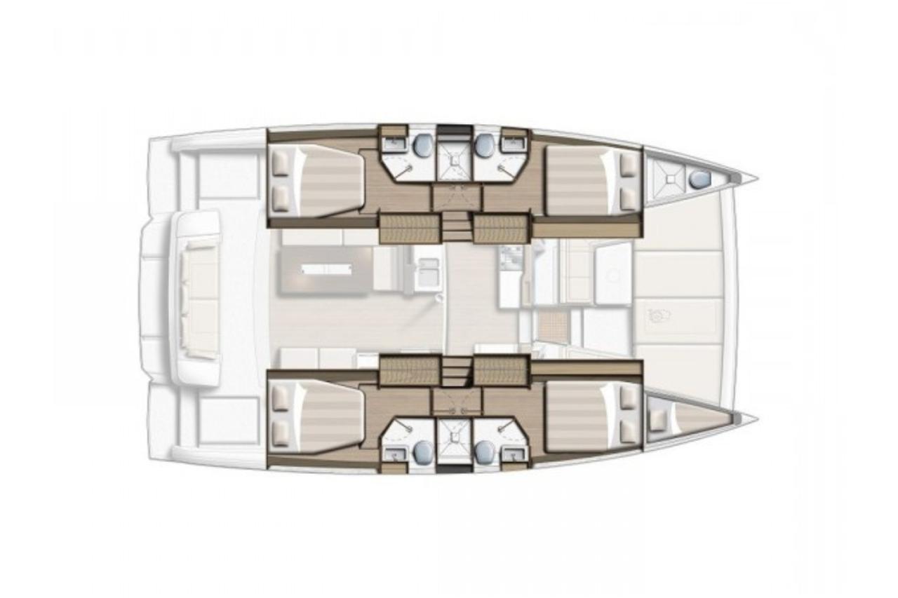 Charter Bali 4.2 - 4 + 1 cab. "Holiday Inn" in Biograd na Moru | Nautilus - Slika 2