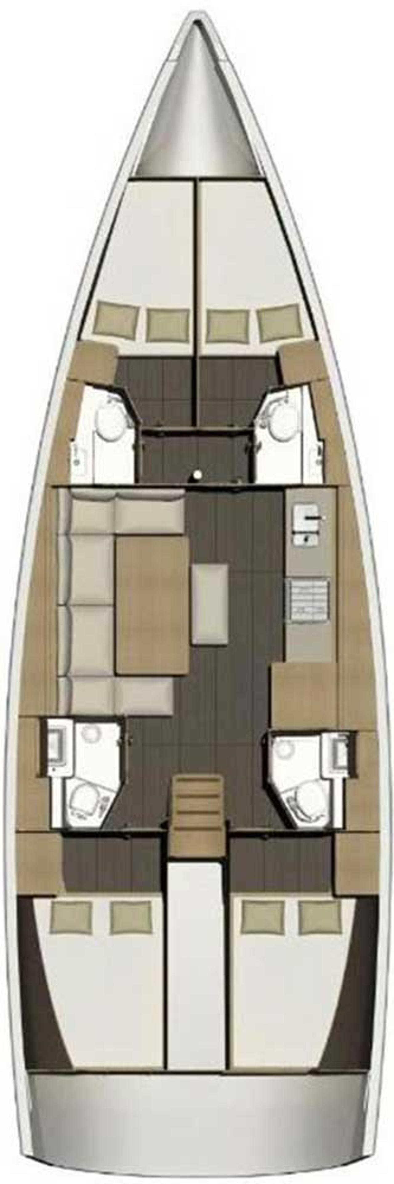 Najam Dufour 460 GL "Cadoc" u destinaciji Trogir | Nautilus - Slika 2