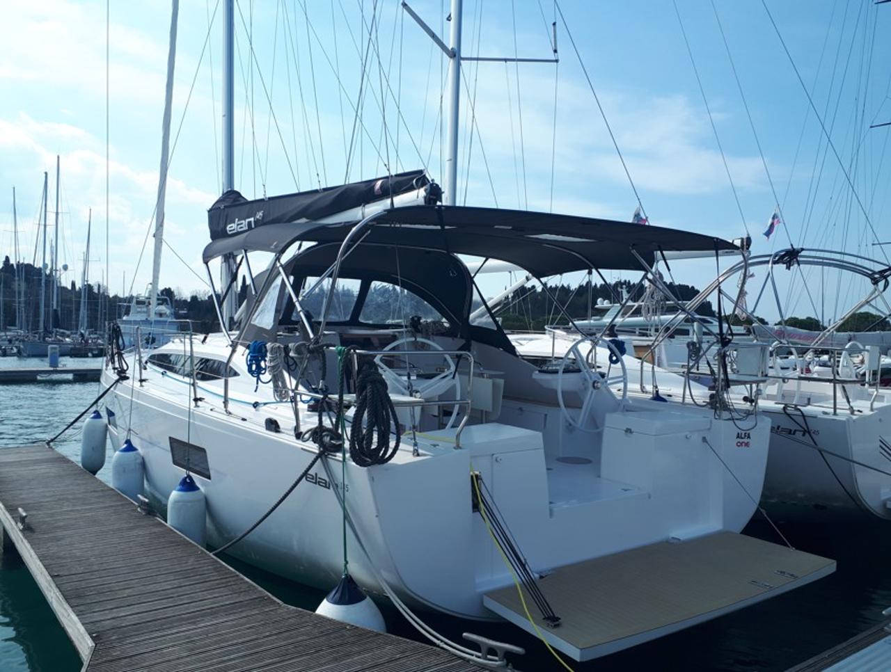 Najam Elan Impression 45 (ex. 43) - 4 cab. "Alfa One" u destinaciji Portorož / Portorose | Nautilus