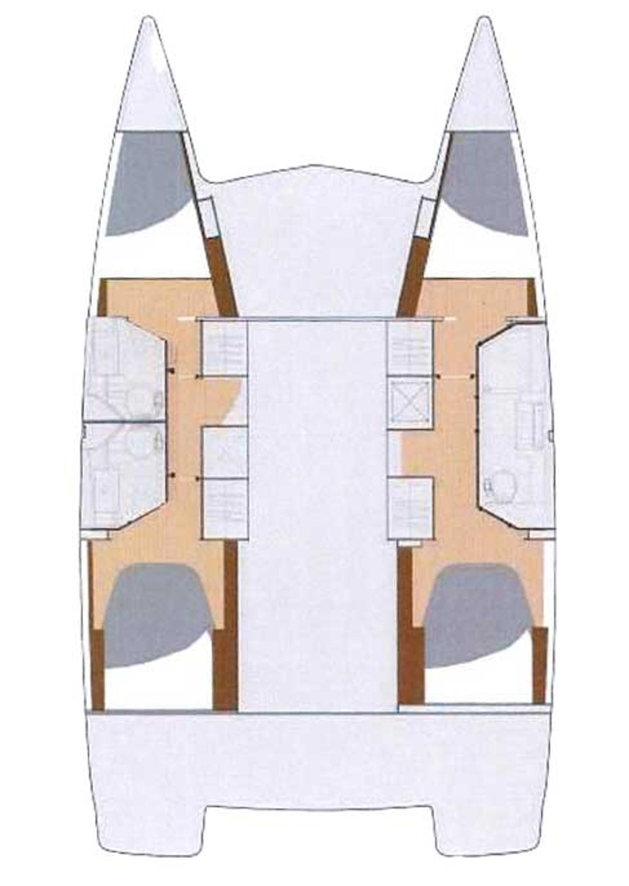 Noleggio Fountaine Pajot Lucia 40 - 4 cab. "Servus" a Krf | Nautilus - Slika 2