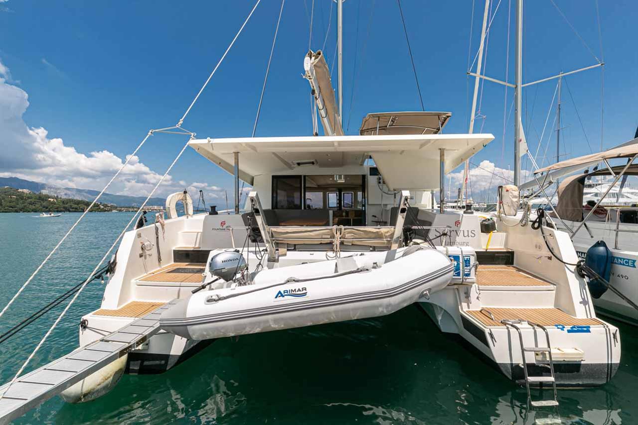 Noleggio Fountaine Pajot Lucia 40 - 4 cab. "Servus" a Krf | Nautilus