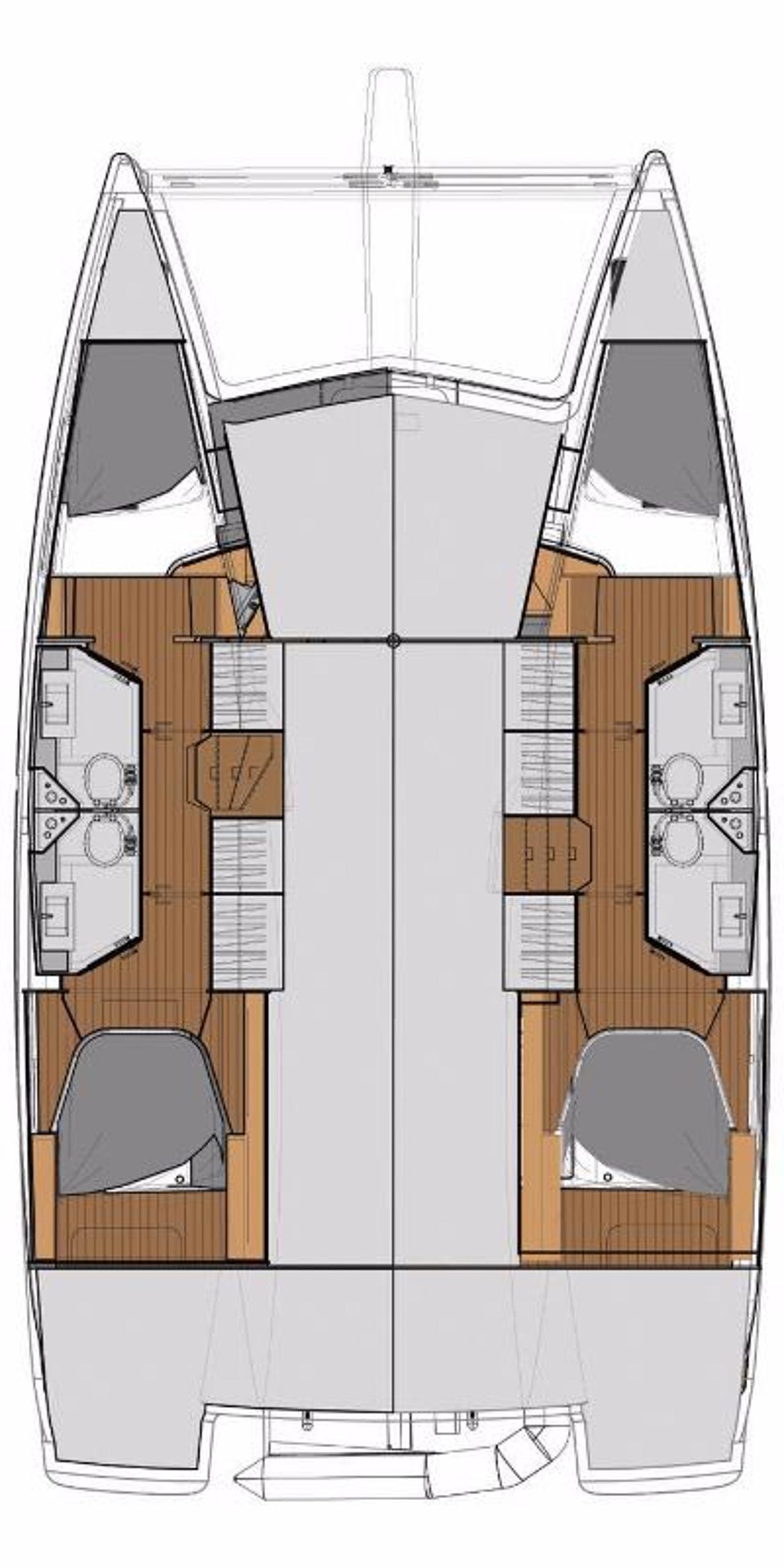 Noleggio Fountaine Pajot Lucia 40 - 4 cab. "Tu Tamo 2" a Pula | Nautilus - Slika 2