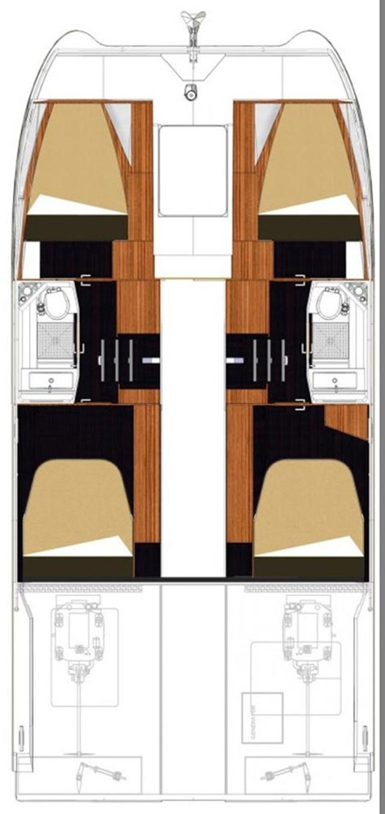 Noleggio Fountaine Pajot MY 37 "Anrik" a Biograd na Moru | Nautilus - Slika 2
