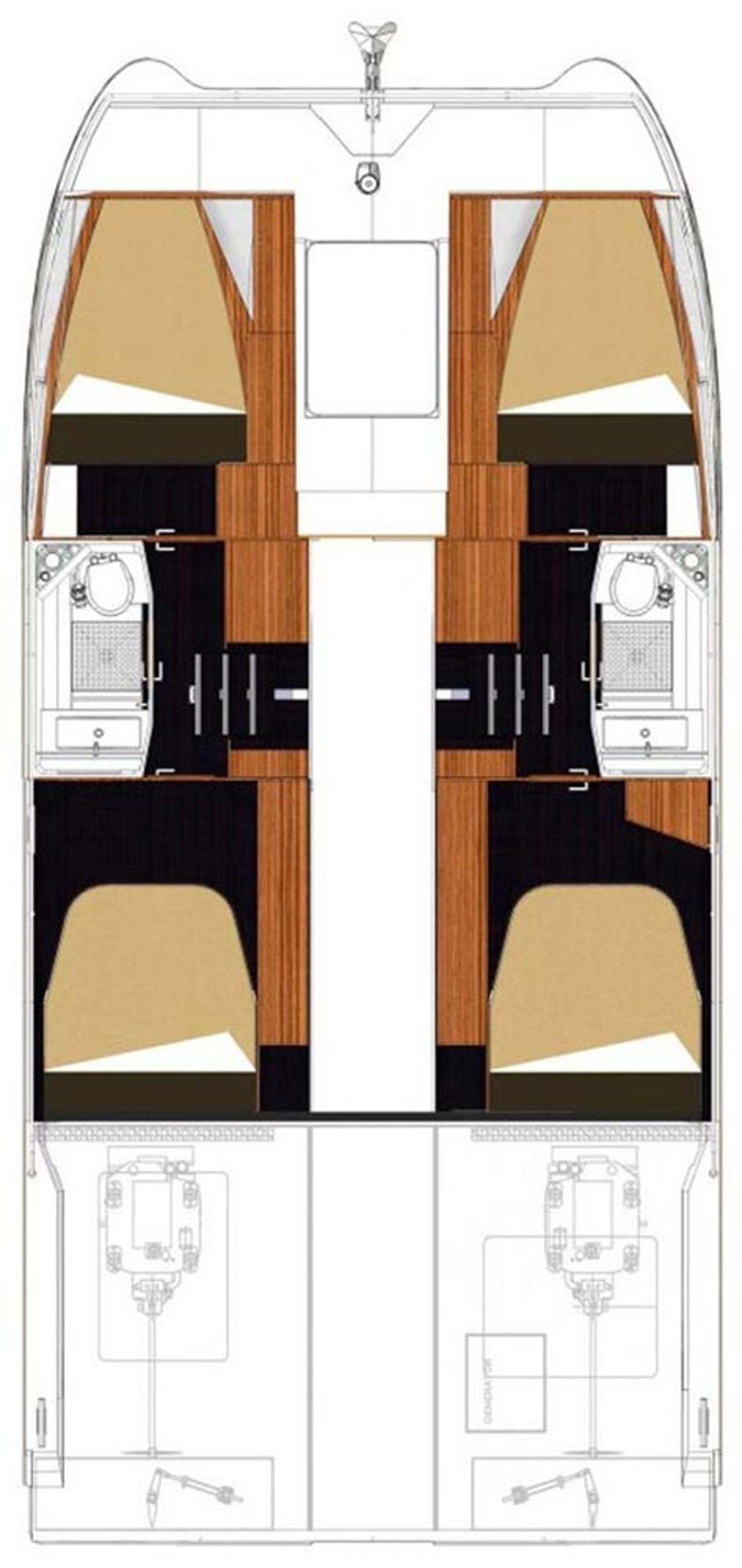 Najam Fountaine Pajot MY 37 "Marketka" u destinaciji Biograd na Moru | Nautilus - Slika 2
