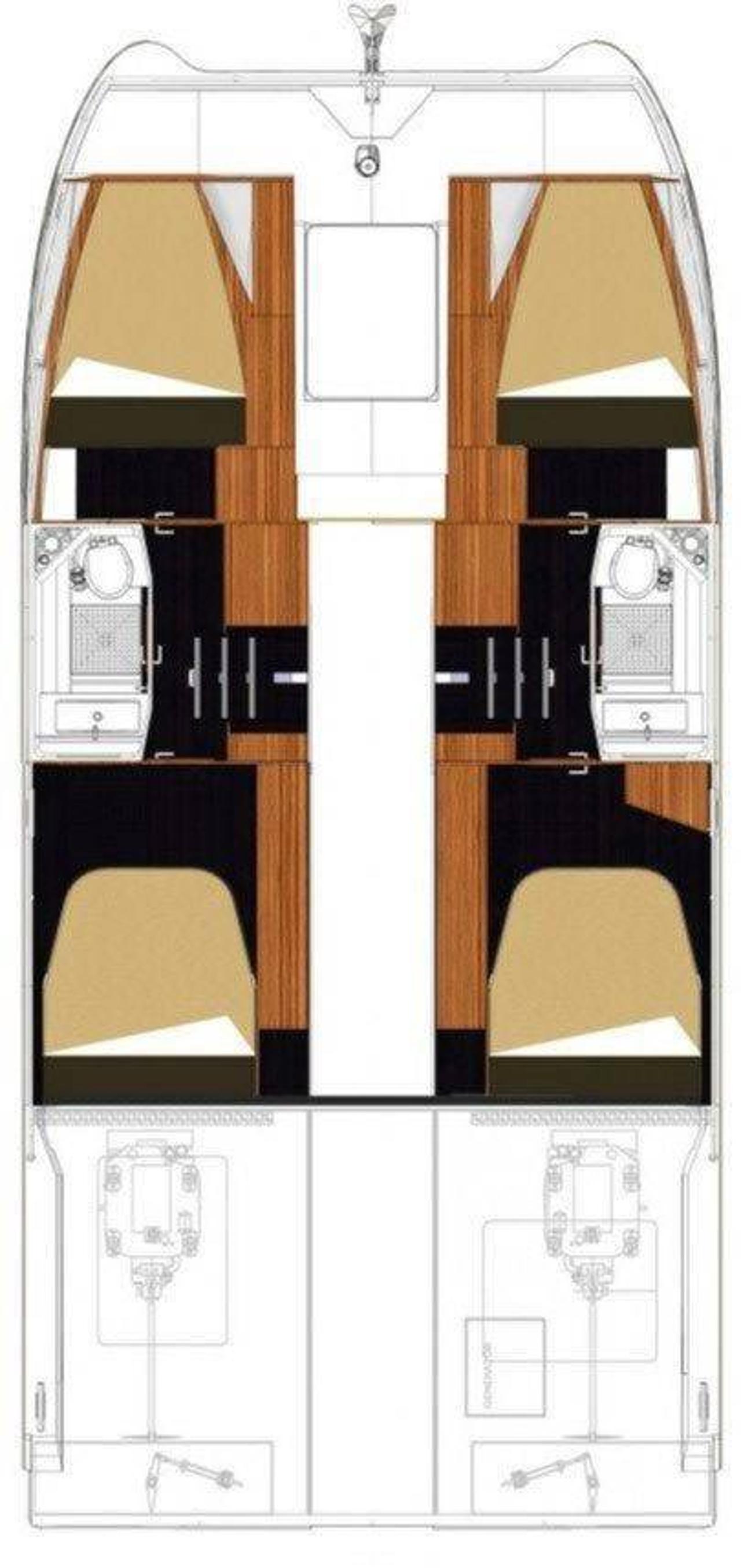 Najam Fountaine Pajot MY 37 "Marlie" u destinaciji Trogir | Nautilus - Slika 2