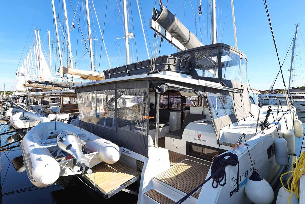 Najam Fountaine Pajot Tanna 47 - 5 + 1 cab. "Maya I" u destinaciji Biograd na Moru | Nautilus - Slika 3