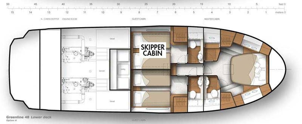 Najam Greenline 48 Fly "Sarkis de Karabas" u destinaciji Portorož / Portorose | Nautilus - Slika 2