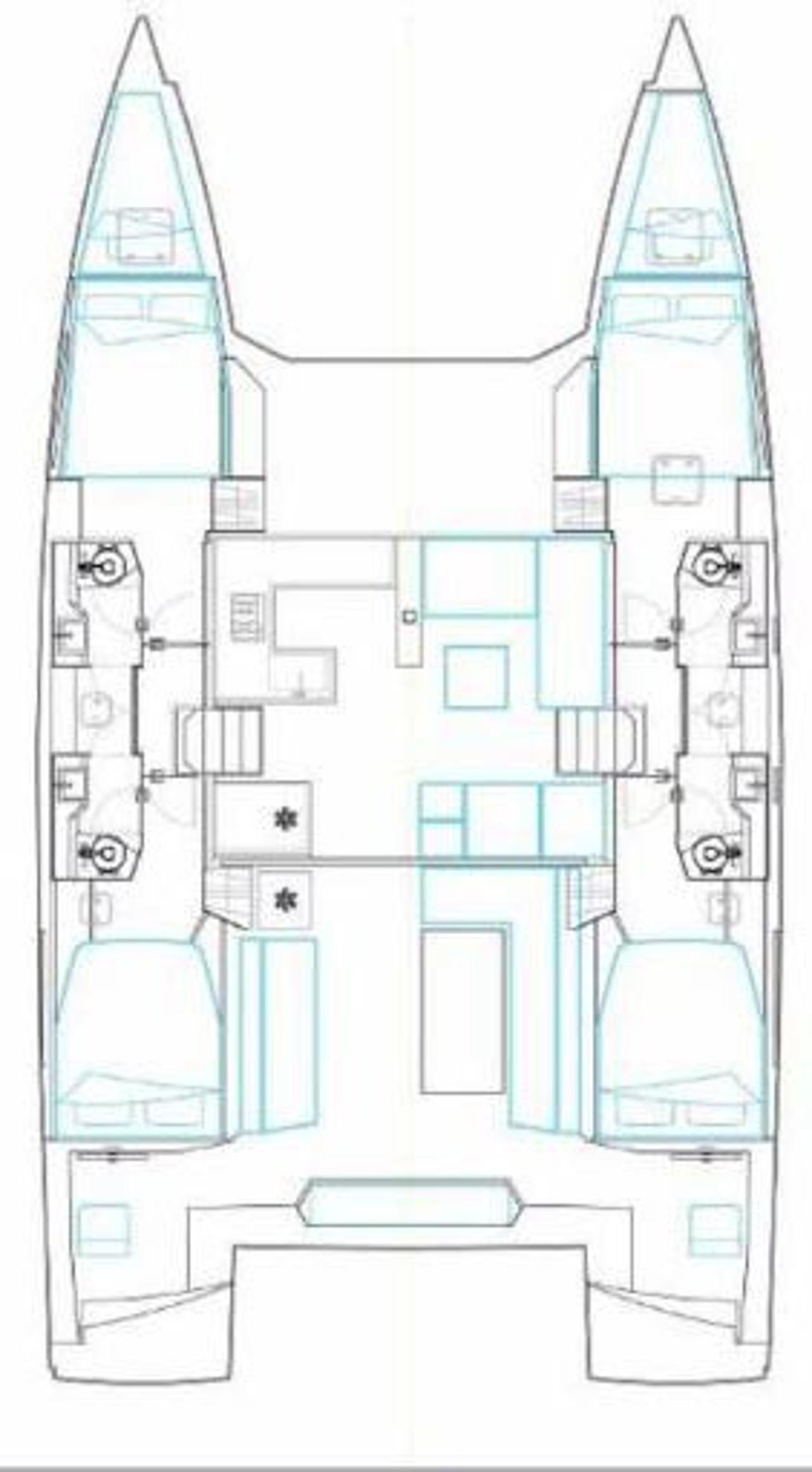 Noleggio Nautitech 46 Fly "Alphabeta" a Pula | Nautilus - Slika 2