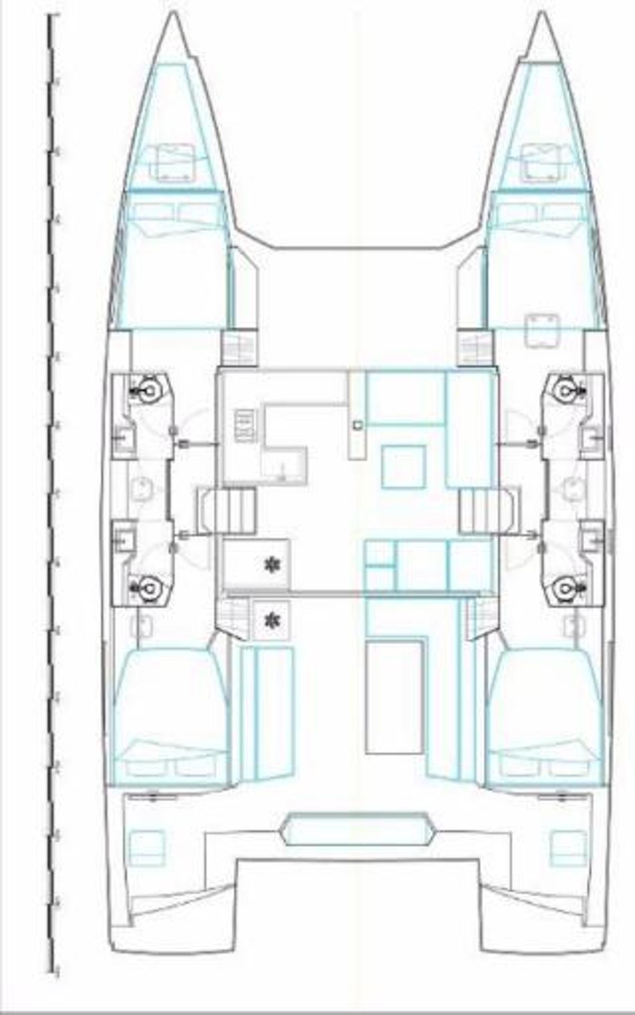 Noleggio Nautitech 46 Fly "Inspiration I" a Biograd na Moru | Nautilus - Slika 2